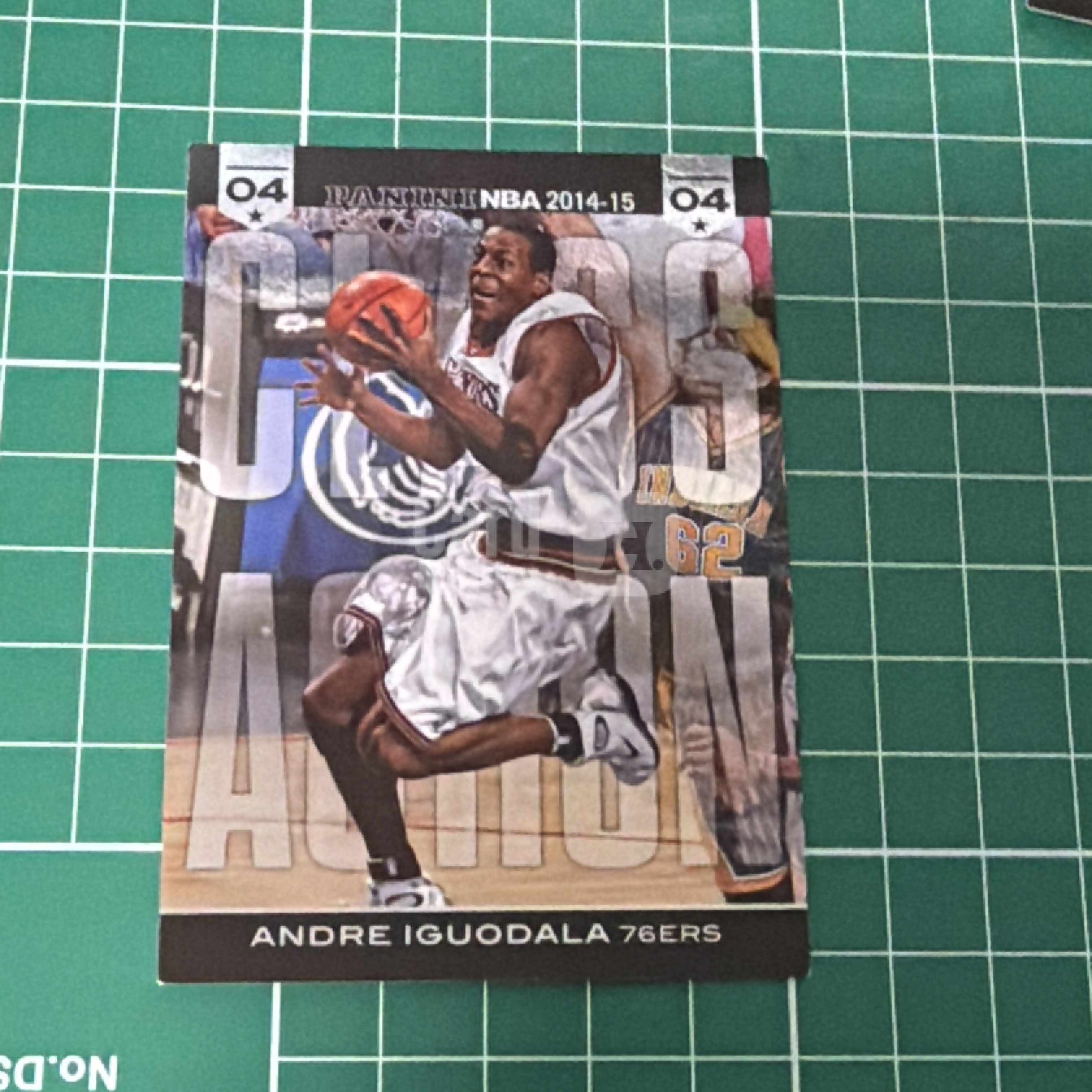 2014-15 Panini S.p.A Andre Iguodala 中雅图/中亚图 安德烈伊戈达拉 一哥 Class Action特卡 闪卡 新秀年选图老卡 绝版卡 稀有大比例
