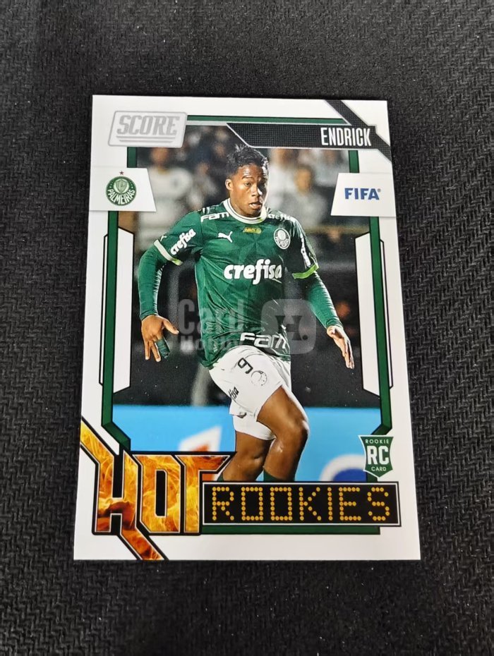 【可合并,不累计】2023-24 Panini Score Endrick 恩德里克 帕尔梅拉斯 RC新秀 FIFA 特卡 划痕 边角瑕疵 #19