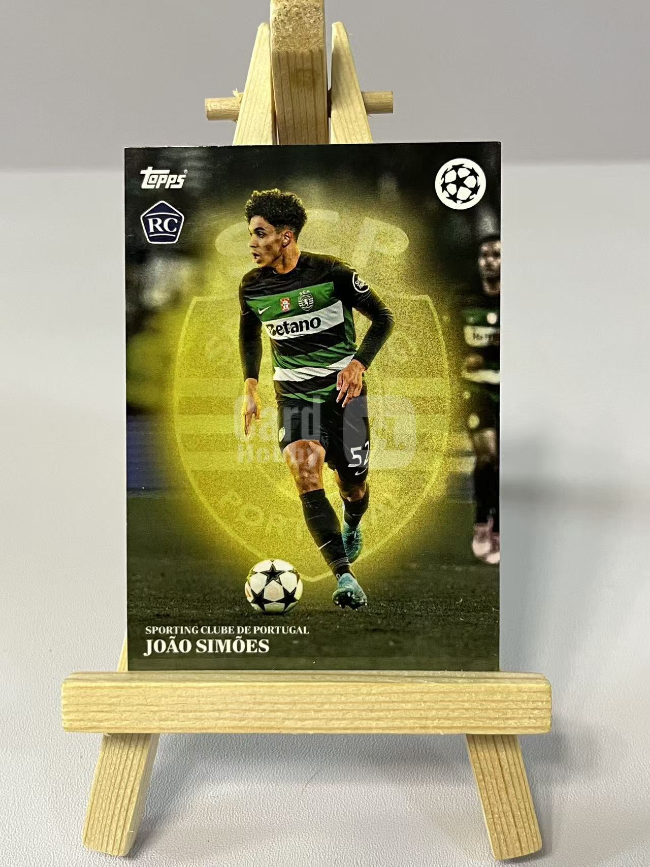 2025 Topps UEFA joao simoes RC 西蒙斯 新秀 葡萄牙体育 极简 欧冠 实卡精美 卡品如图 LZ5