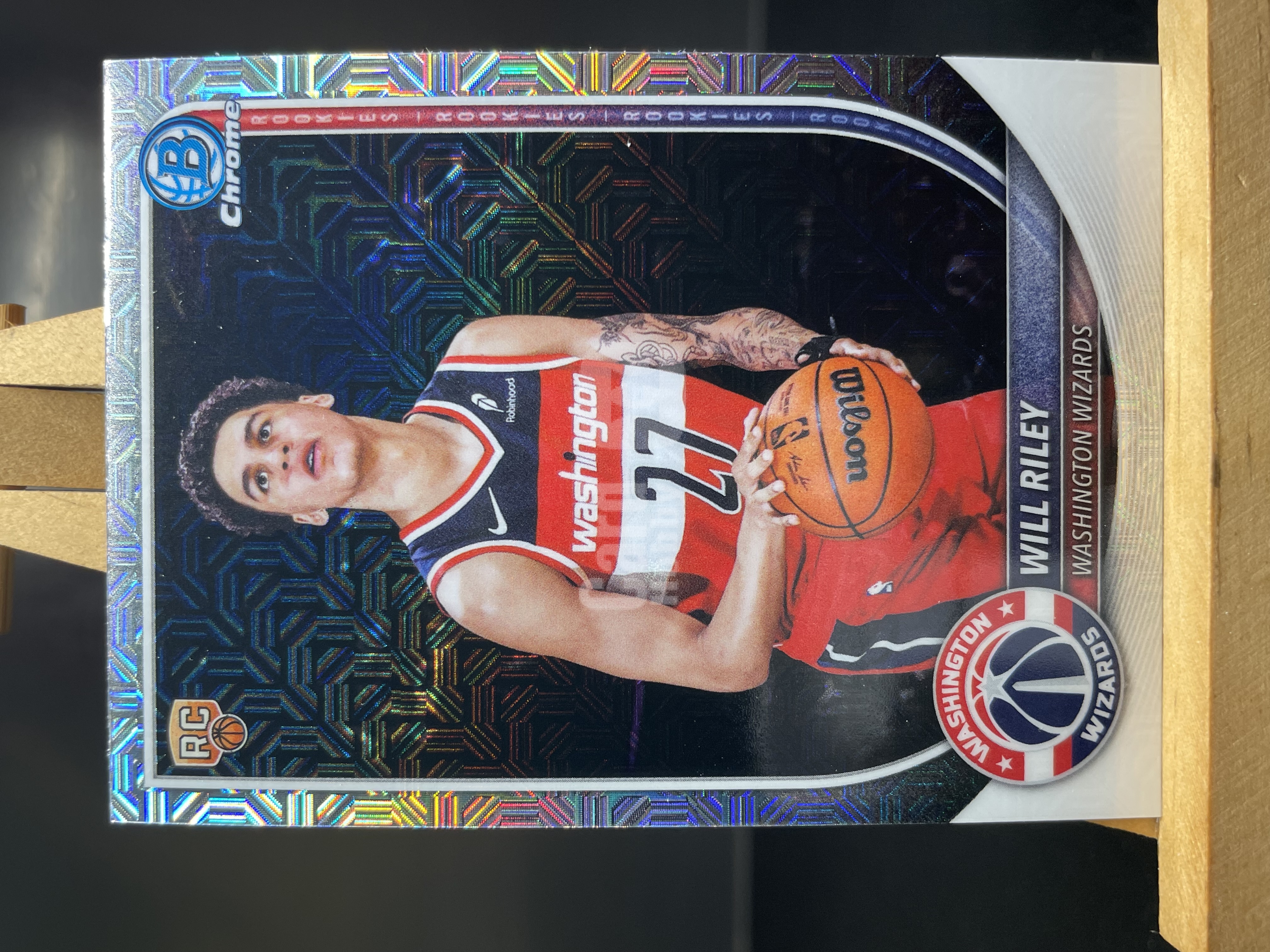 (A8) 2025 TOPPS MOJO折 新秀RC 威尔 莱利 奇才 近期大热球星 收藏凑套必备 卡品如图 !!!