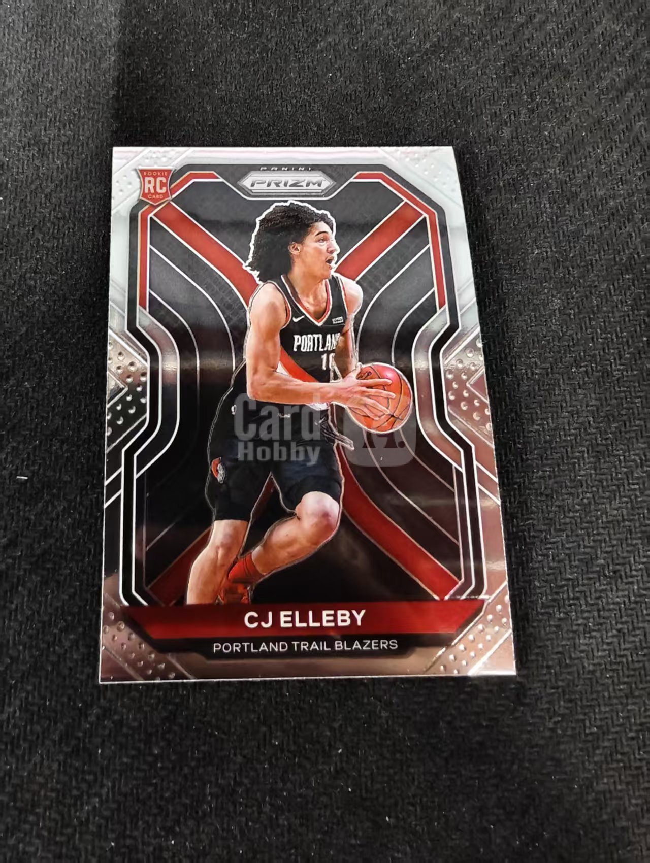 【可合并，不累计】2020-21 Panini Prizm CJ Elleby RC CJ 爱勒比 开拓者 RC 新秀 pz 划痕 边角瑕疵 #283