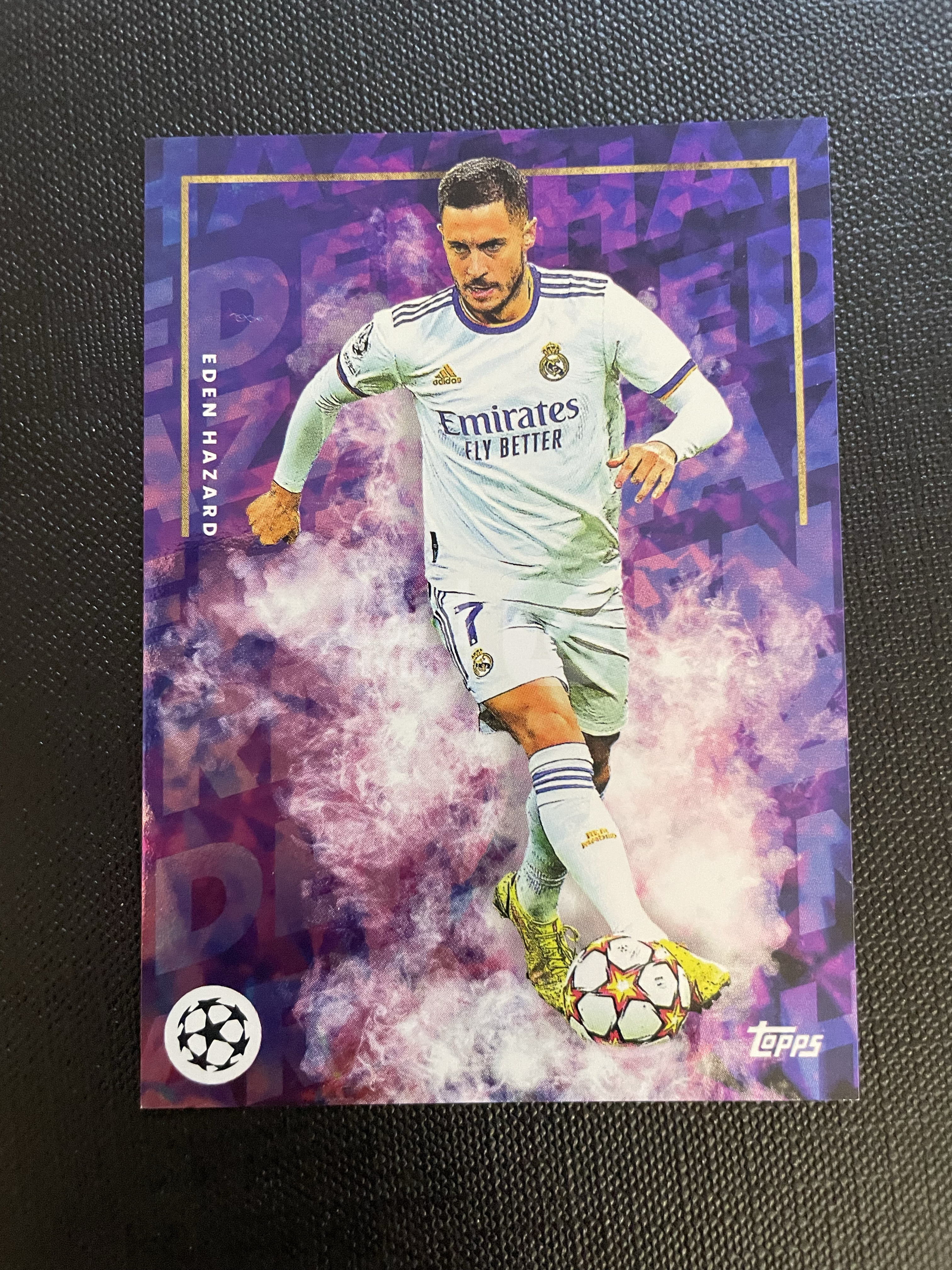 2022 Topps Mourinho Eden Hazard 【hellfire拍卖】topps 穆里尼奥白金盒 皇马 比利时 阿扎尔 base 轻微白边介意勿拍 YN