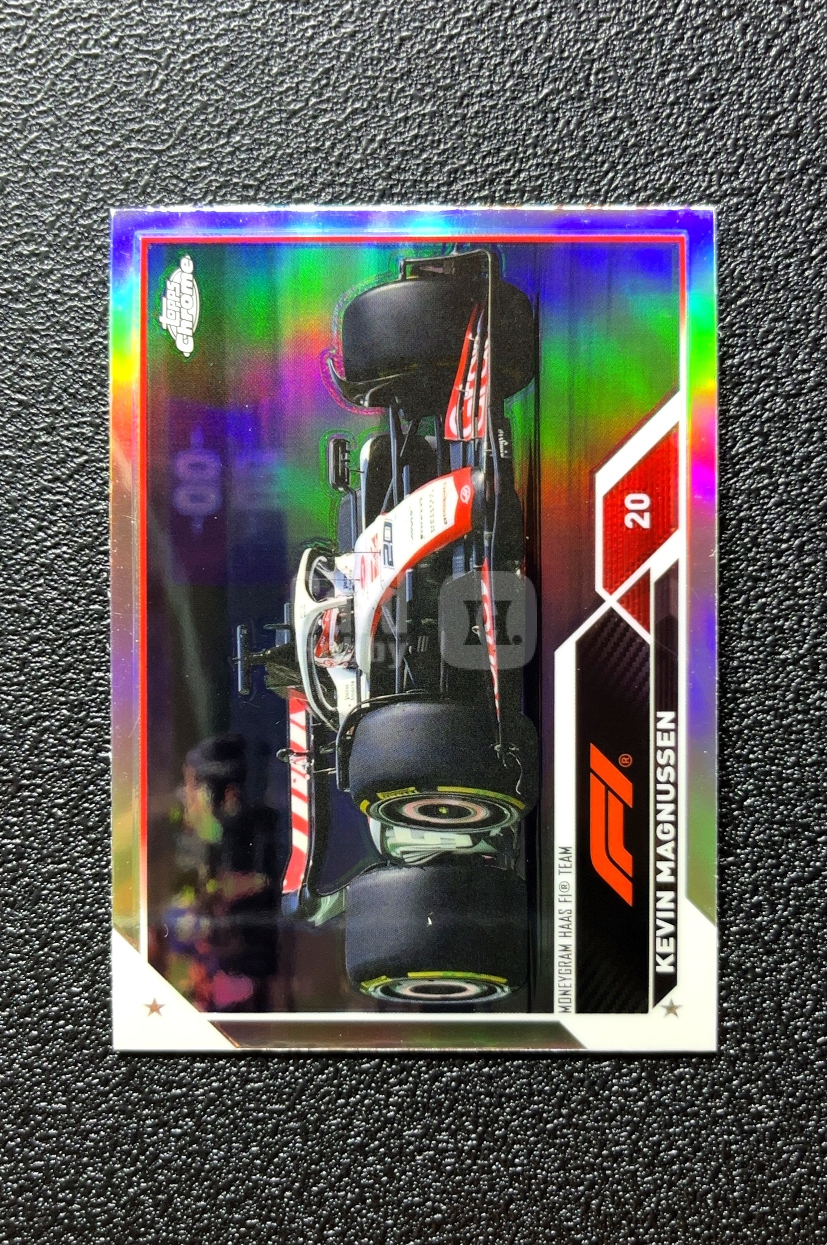 【小白1%代卖】2023 Topps Chrome Kevin Magnussen 凯文·马格努森 银折 折射 卡品如图 高价值 #121 Haas F1 Team 哈斯 车队 0806
