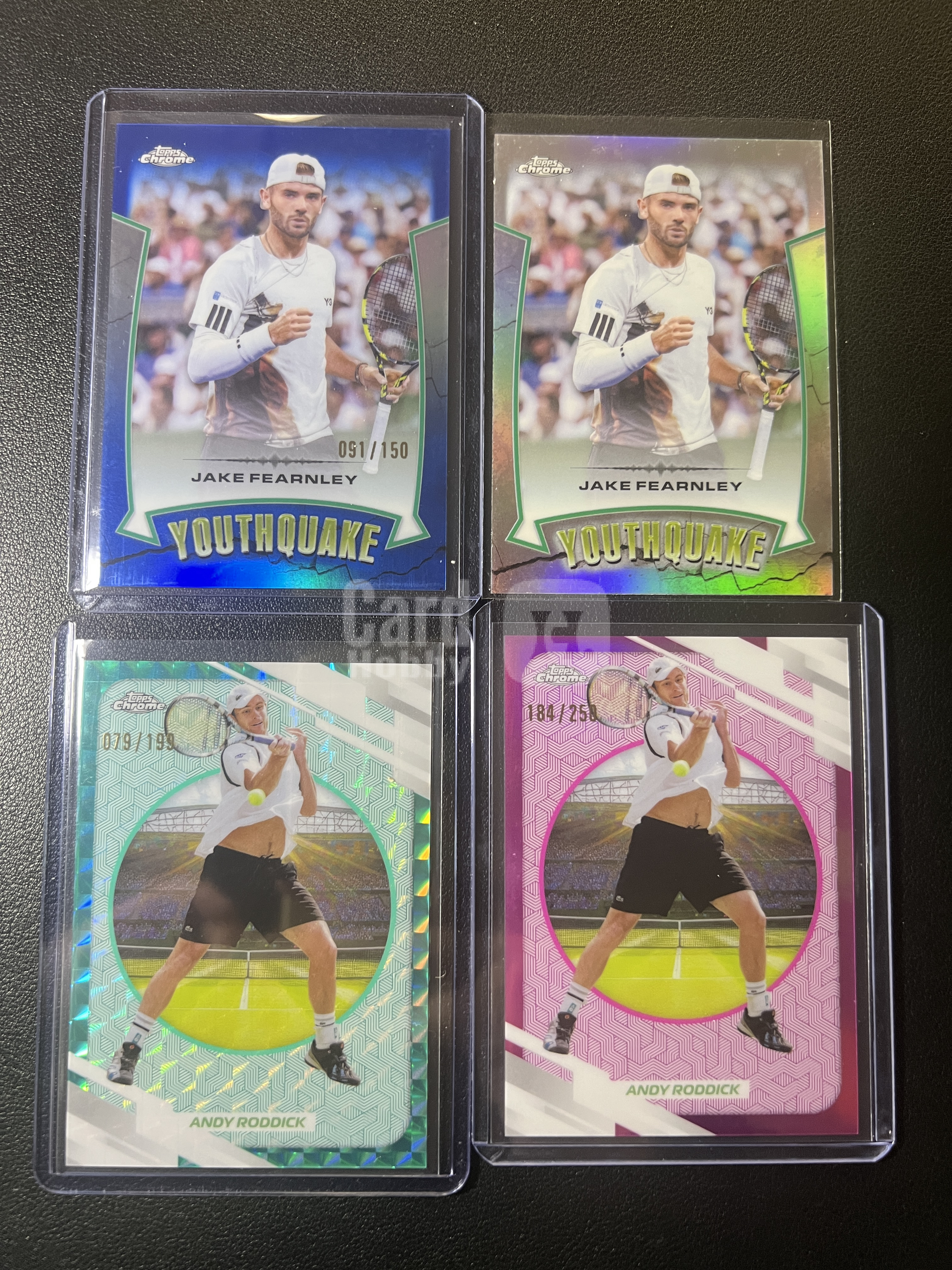 【鲨鱼代卖】2026 topps chrome 网球TC Jake Fearnley 费恩利 Andy Roddick 罗迪克 150编199编250编 折射lot FY0710