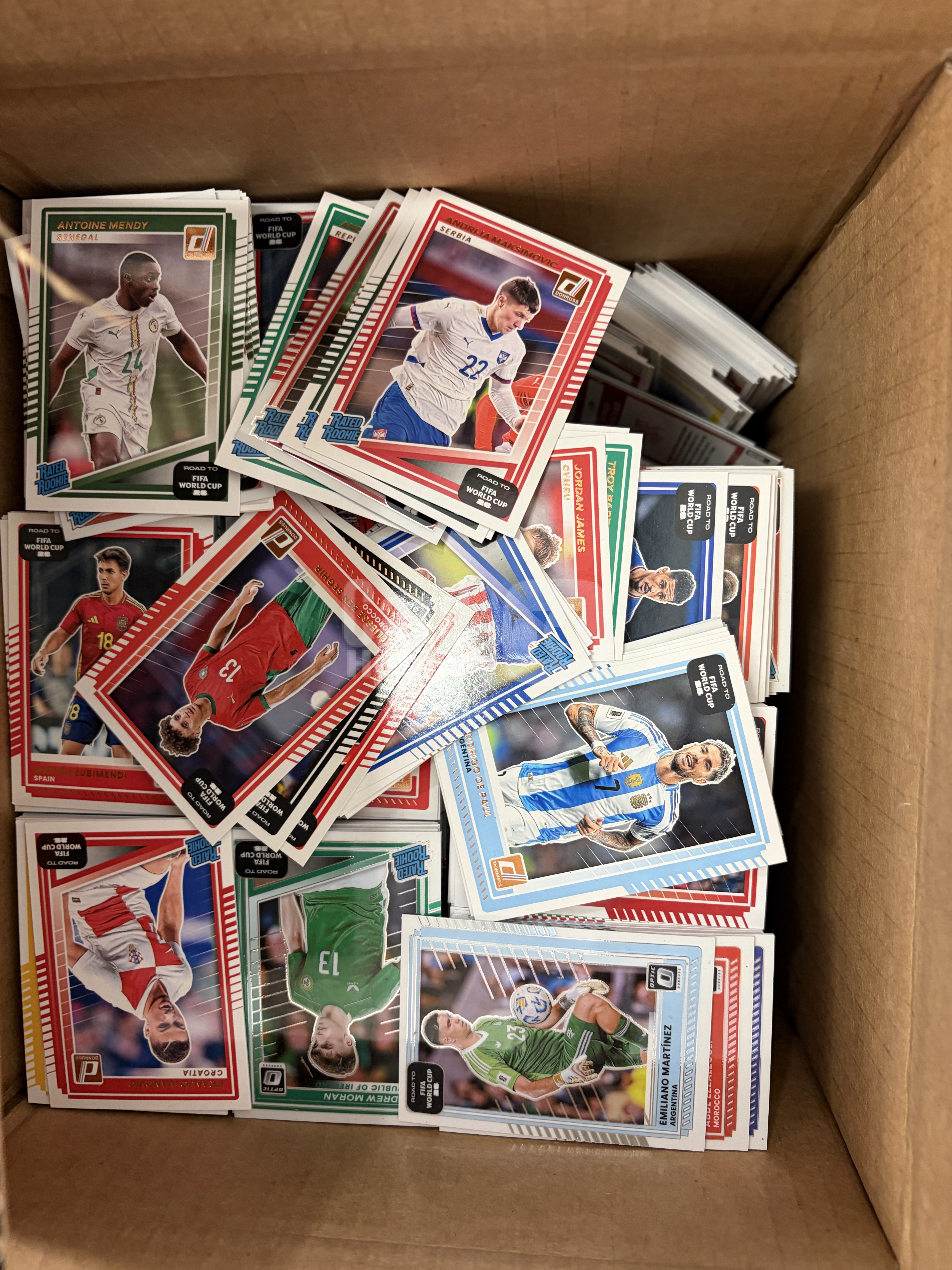 2025-26 Panini Donruss Base 帕尼尼 杜蕾斯世界杯之路 base 4300张左右打包 o版d版都有 随机出现特卡梅西c罗亚马尔莫拉等 不保人物不保卡品 顺丰到付介意勿拍#17