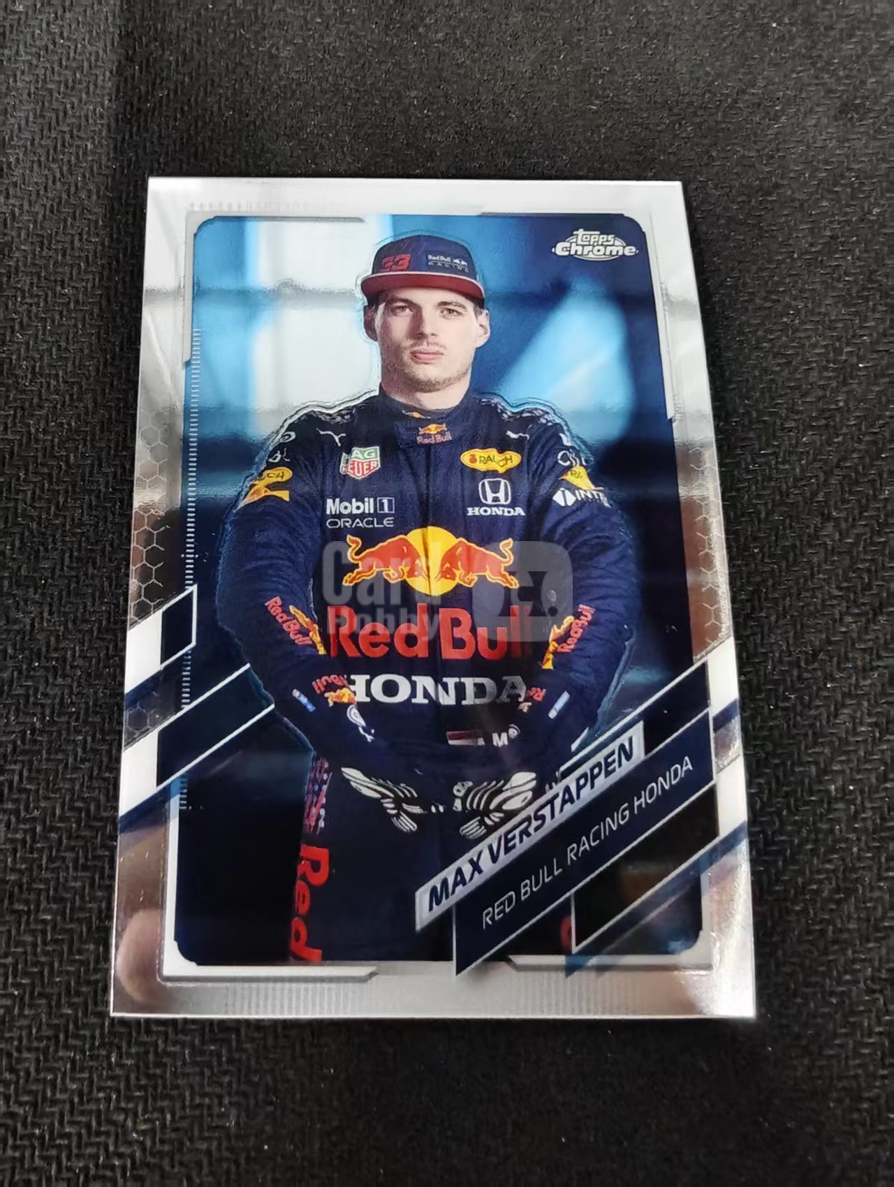2021 Topps Chrome Max Verstappen F1 维斯塔潘 红牛 划痕 边角瑕疵 #3