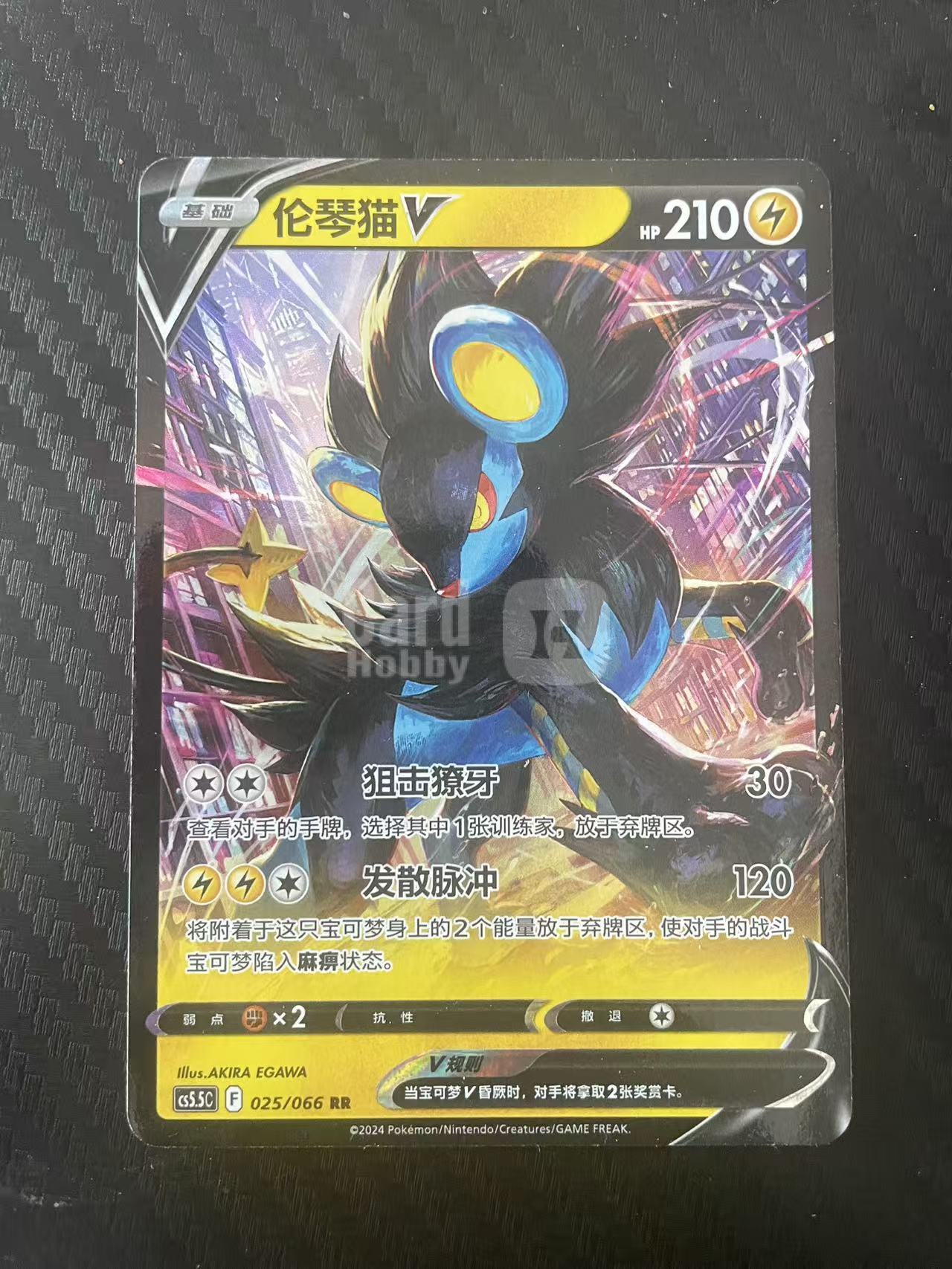 2026 Pokemon TCG 1 伦琴猫v chs 宝可梦 简中 木水拍卖 206