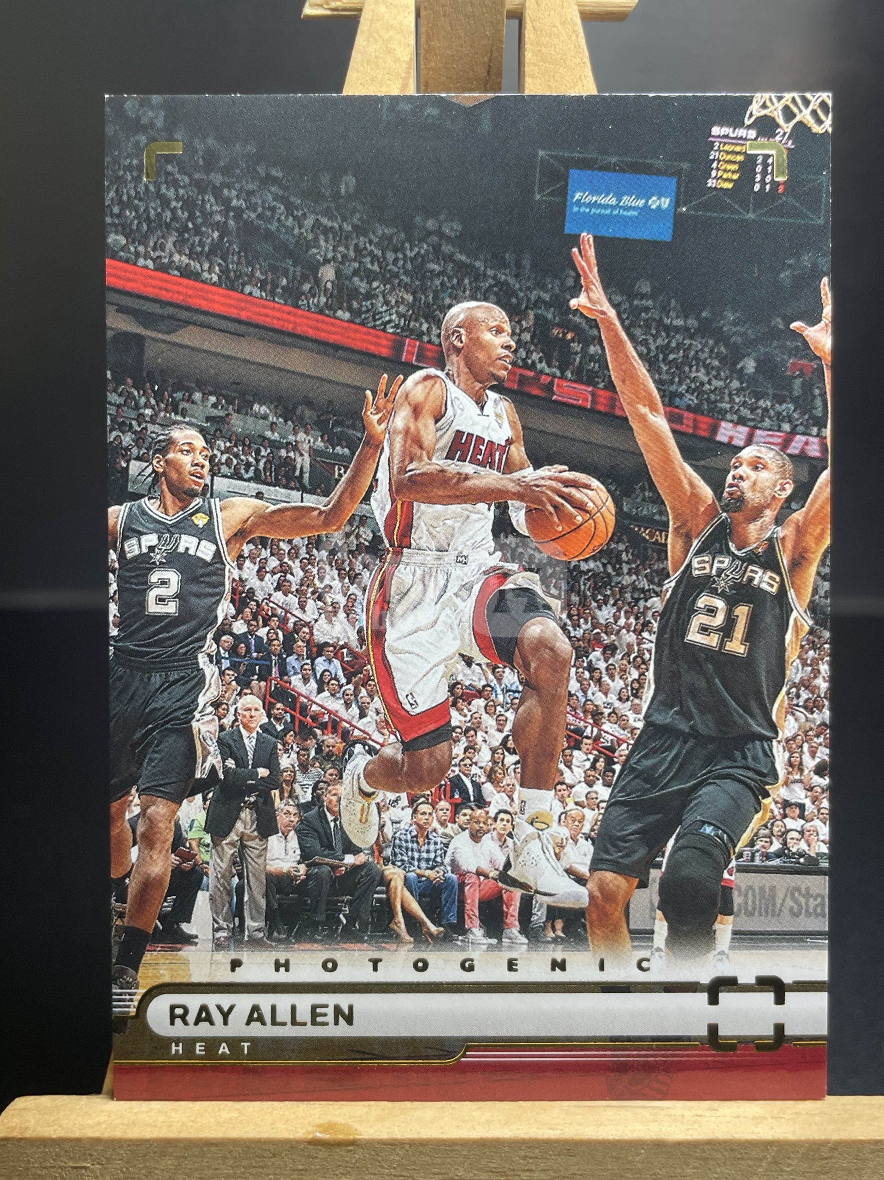 (B3) 2022-23 PANINI 上镜系列 雷阿伦 热火 近期大热球星 收藏凑套必备 卡品如图 !!!