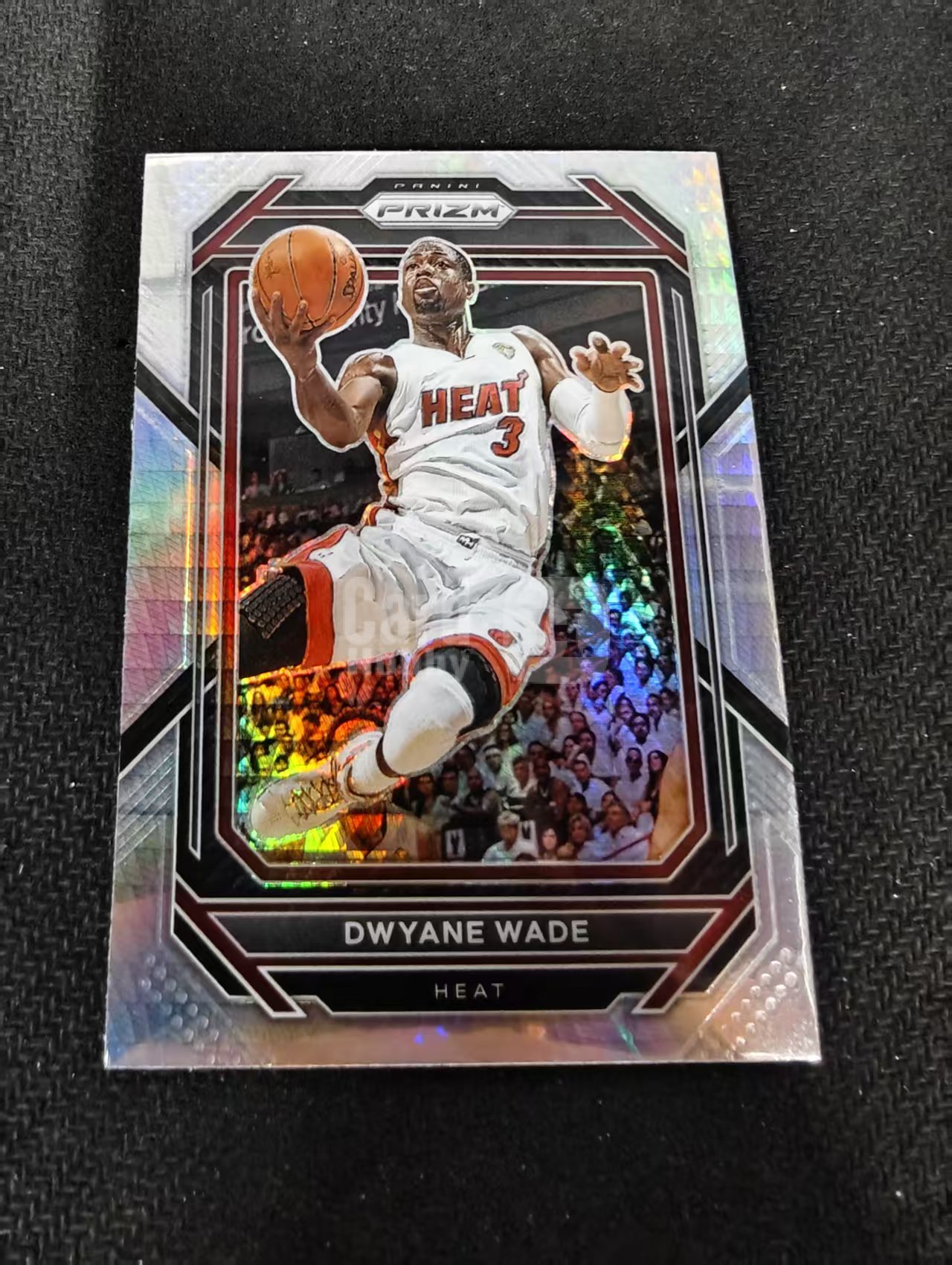 2022-23 Panini Prizm Dwyane Wade 德怀恩 韦德 热火 闪电侠 hyper折 PZ 划痕 边角瑕疵 #294