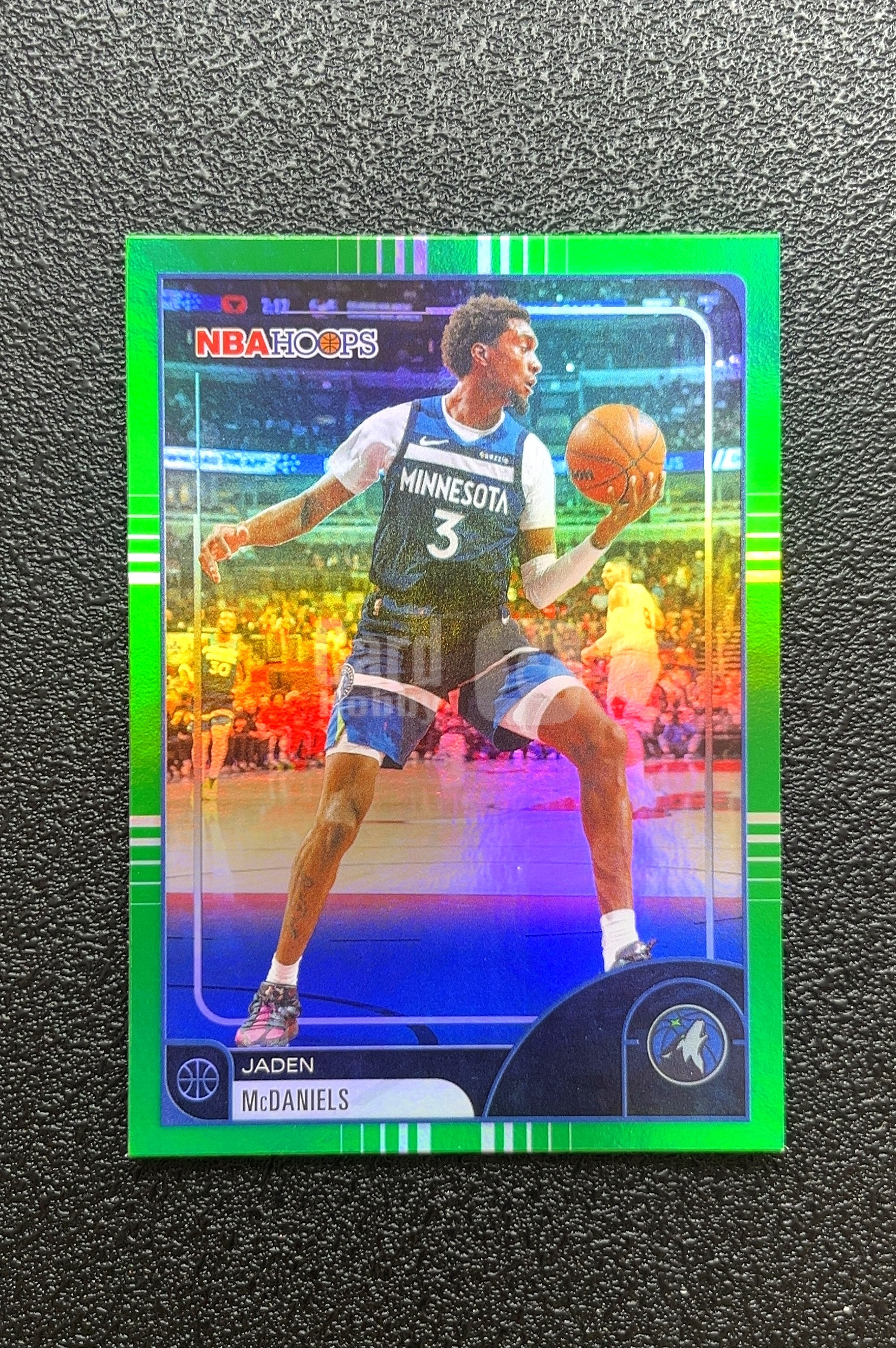 【小白1%代卖】2026 Topps NBA HOOPS Jaden McDaniels 贾登·麦克丹尼尔斯 绿折 折射 新秀 RC 卡品如图 高价值 #94 MINNESOTA 0019#137