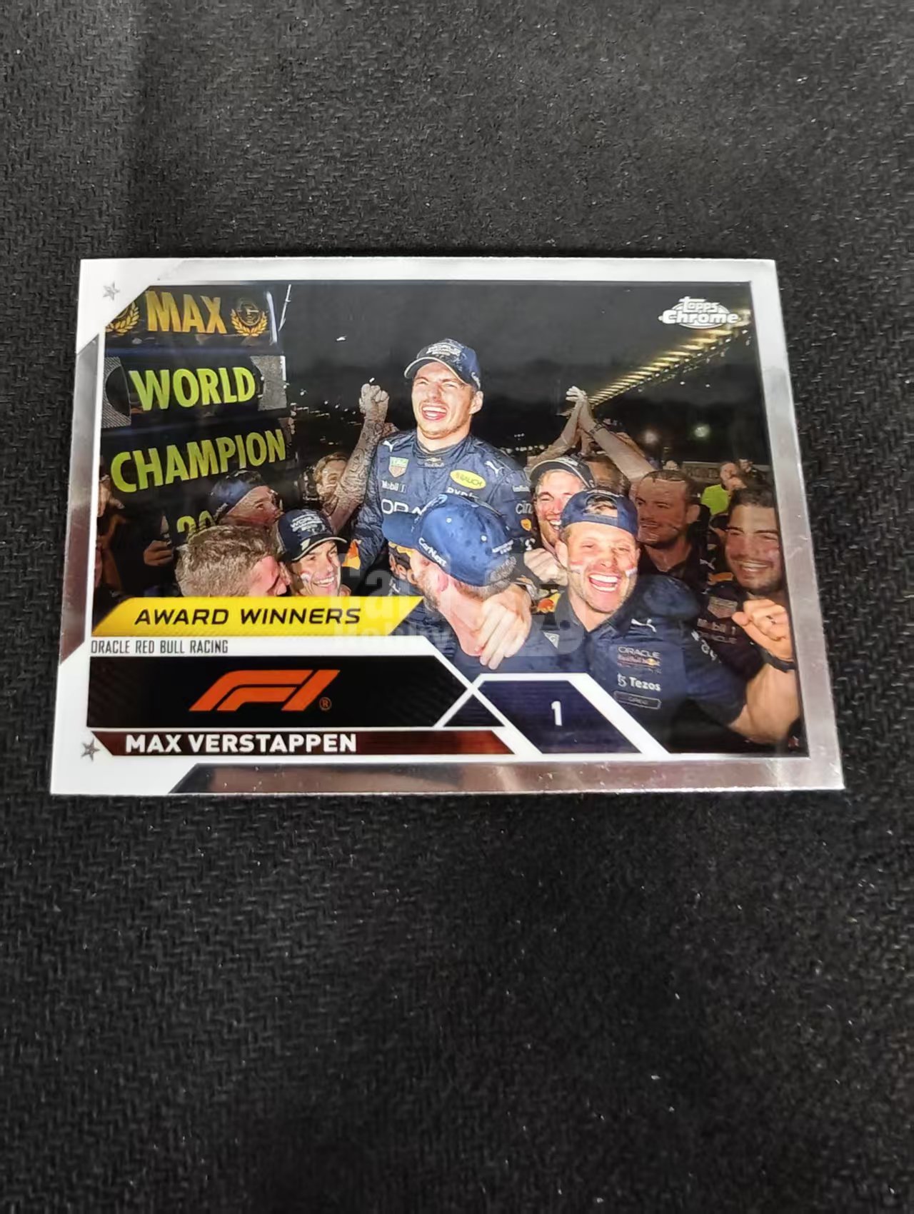 2023 Topps Chrome F1 Max Verstappen 维斯塔潘 红牛 划痕 边角瑕疵 #190