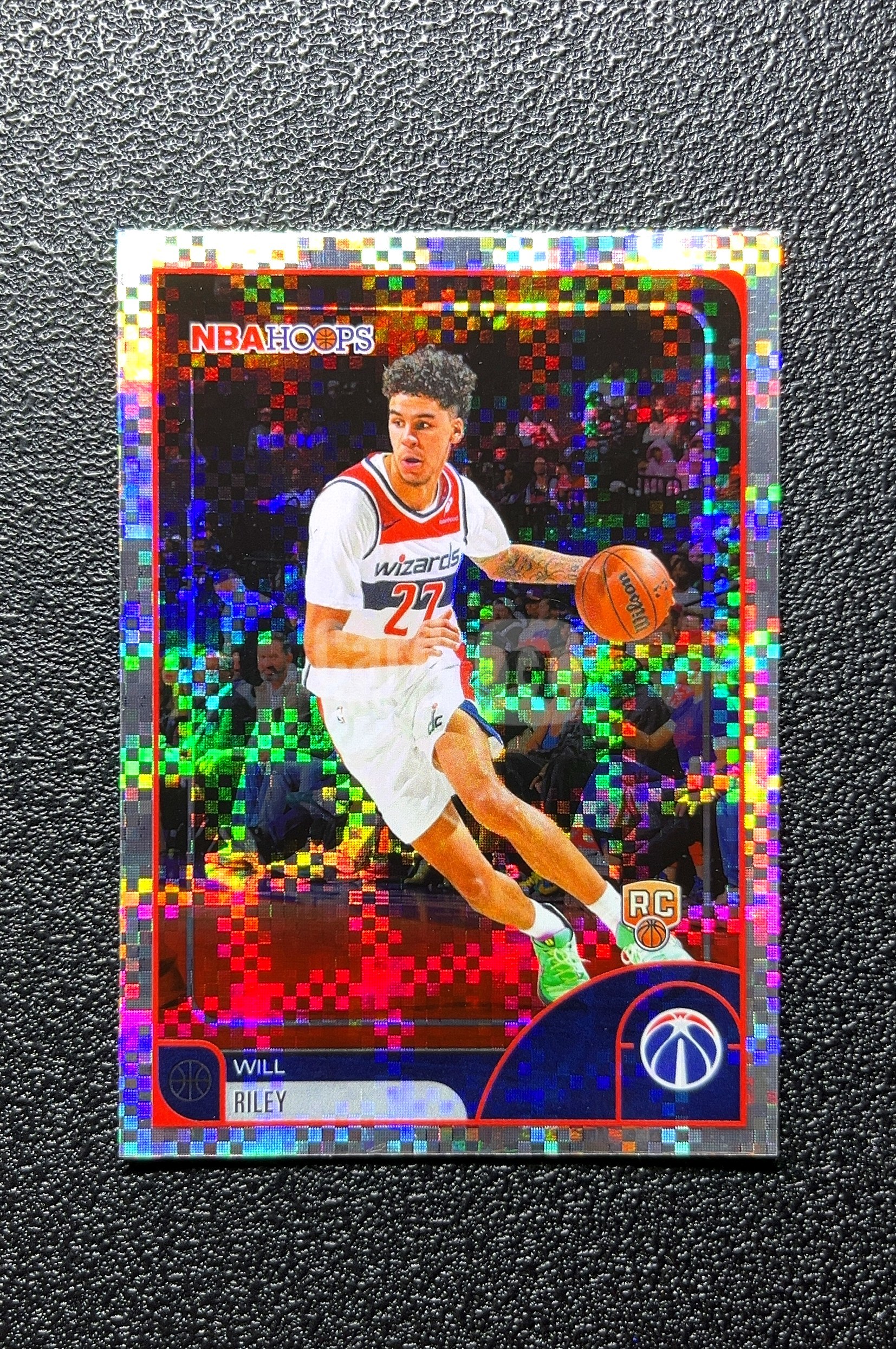 【小白1%代卖】2023 Topps NBA HOOPS Pixel 像素 Will Riley 威尔·里利 新秀 RC 卡品如图 高价值 #74 Washington Wizards 0809