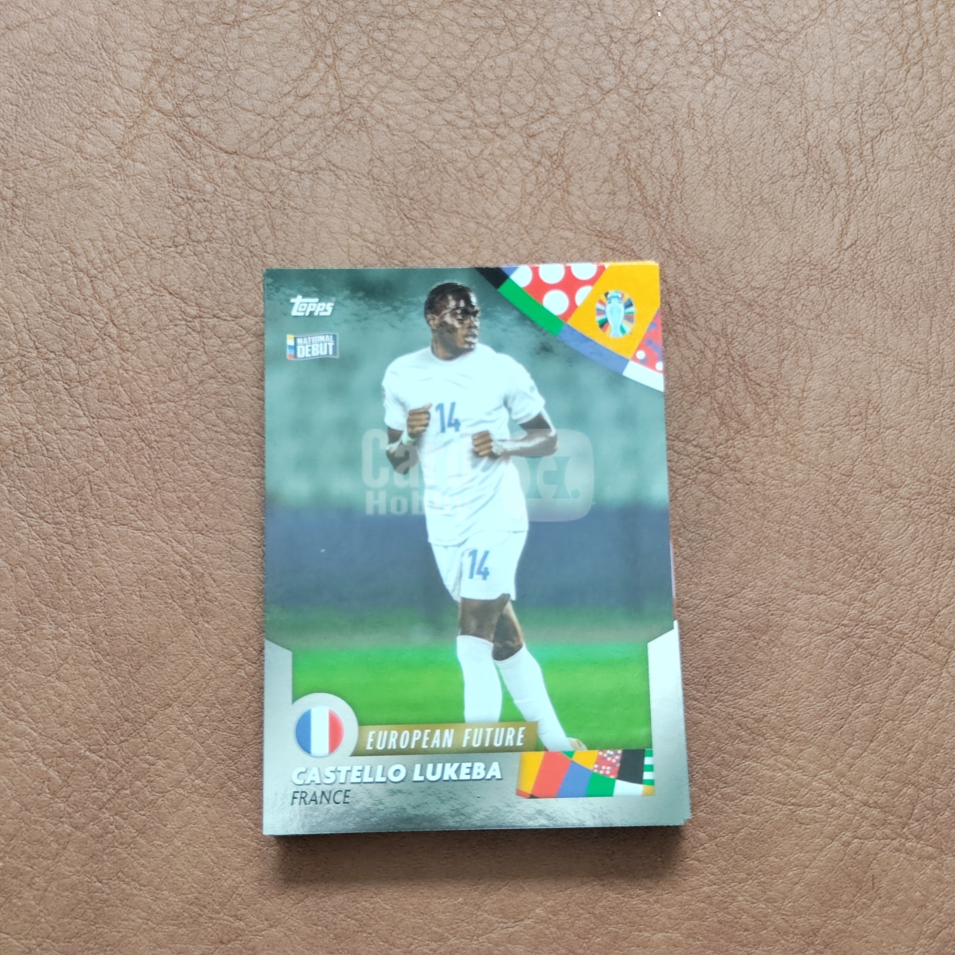 2024 Topps 【YM拍卖-代卖/回收】 穆里尼奥白金盒 Castello Lukeba 卡斯泰洛 卢克巴 法国  欧洲杯 Y0139