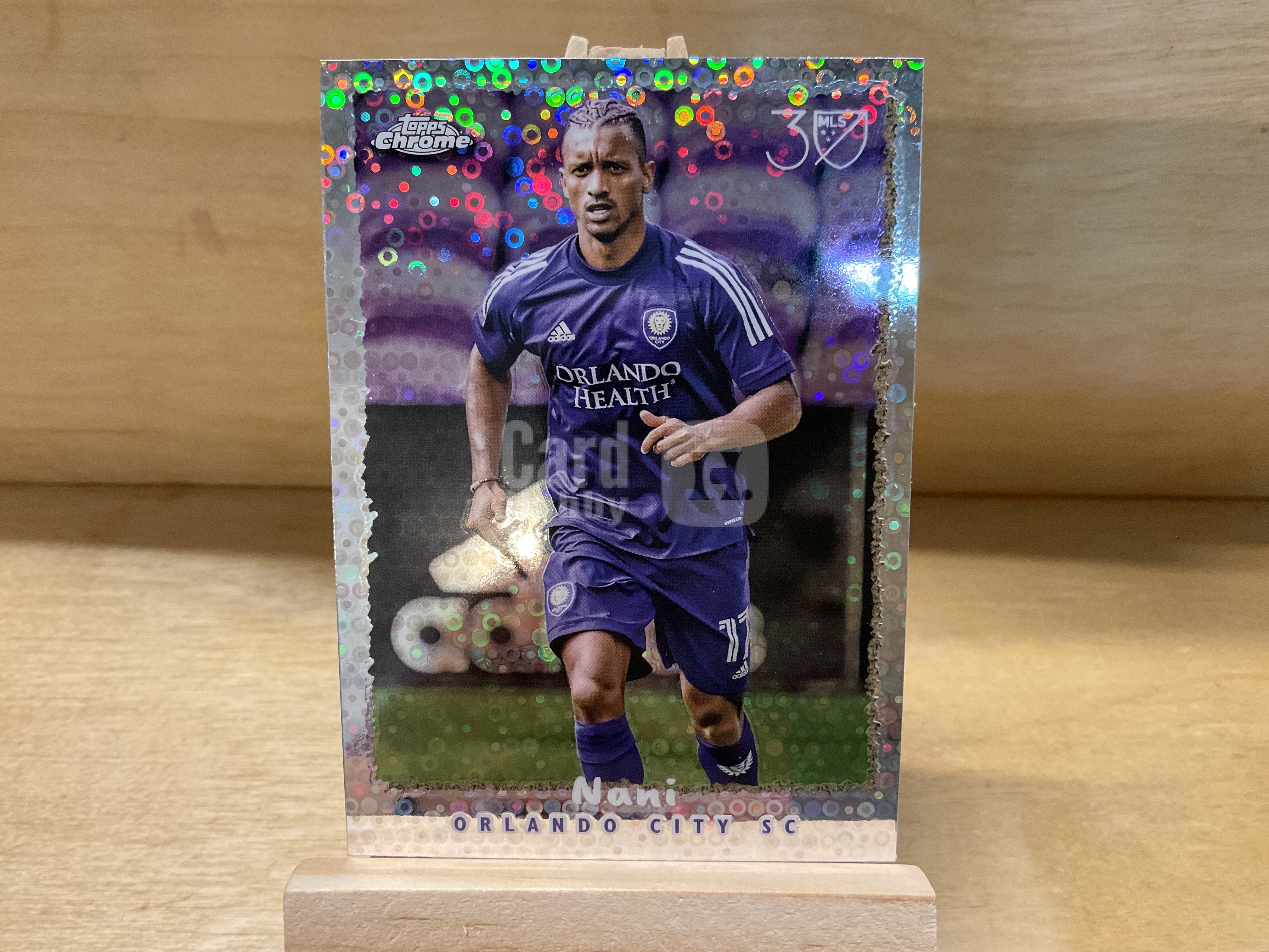 2025-26 Topps Chrome Nani #NF-5 美职联 30周年 纳尼 曼联 tc 泡泡折