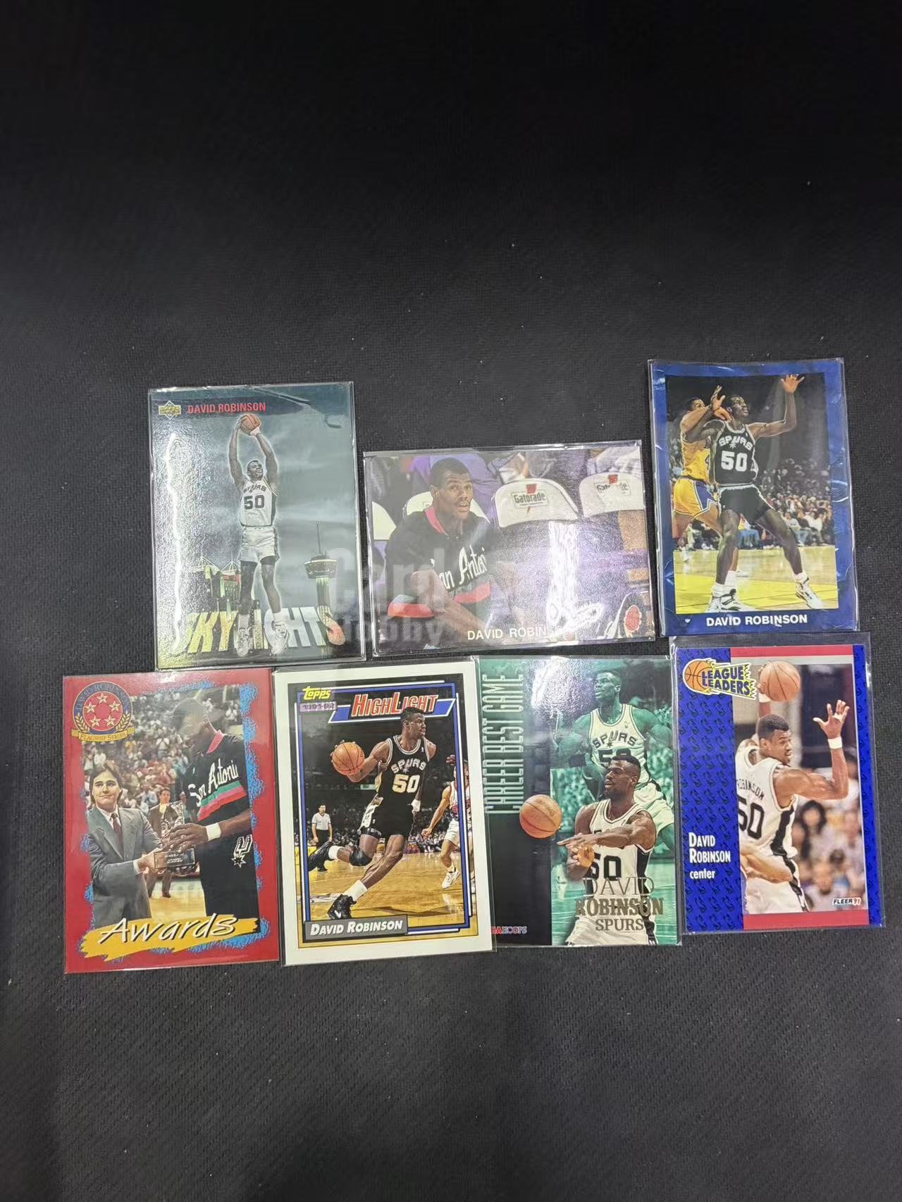1993 SkyBox Sports Card David Robinson 七张不同特卡的大卫 罗宾逊/海军上将打包 马刺队 卡固官方代卖 Gorden