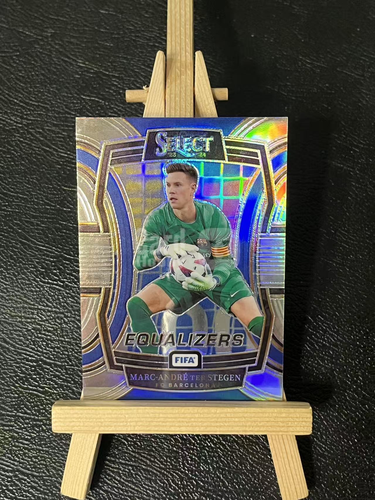 2023-24 Panini Select Marc-André ter Stegen 特尔施特根 特卡 巴萨 银折 实卡精美 卡品如图 LA-2