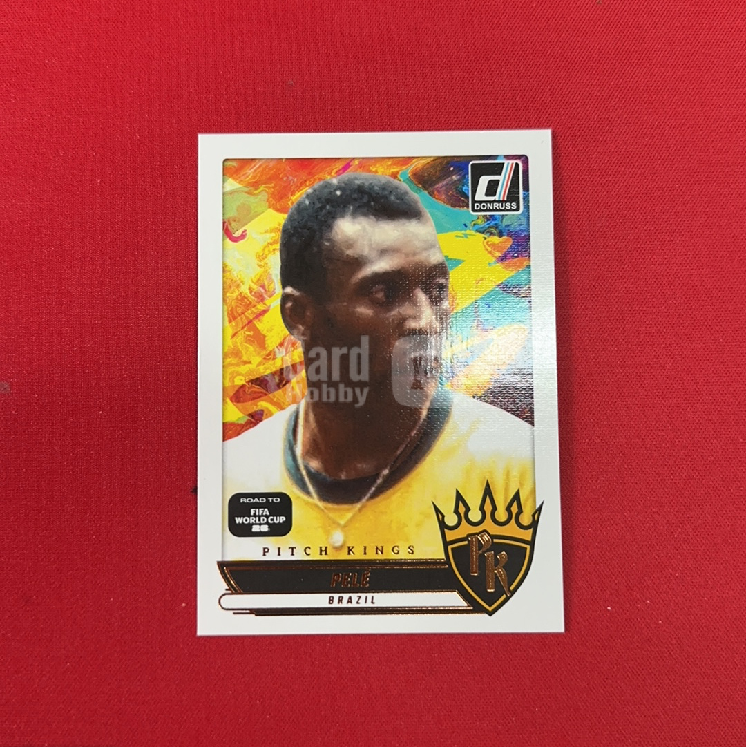 【四喜代拍】2025-26 Panini Donruss 世界杯 杜蕾斯 PELE 贝利 球王 巴西 2 油画特卡 卡品如图(polo)
