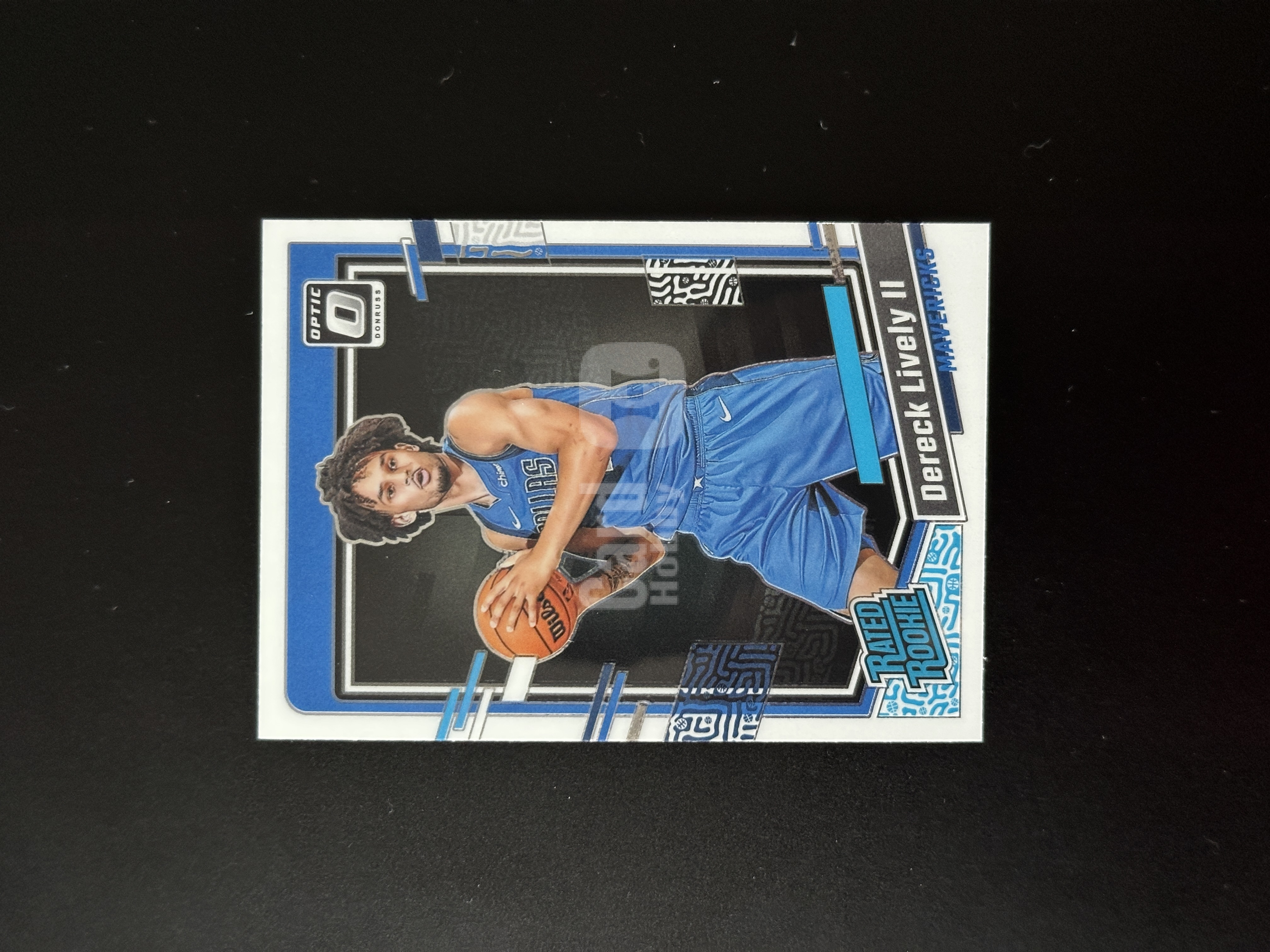 2023-24 Panini Donruss Optic Dereck Lively II RC 杜蕾斯OP 独行侠 德里克莱夫利二世 编号245 Rated Rookie 新秀 弗拉格队友 卡品如图