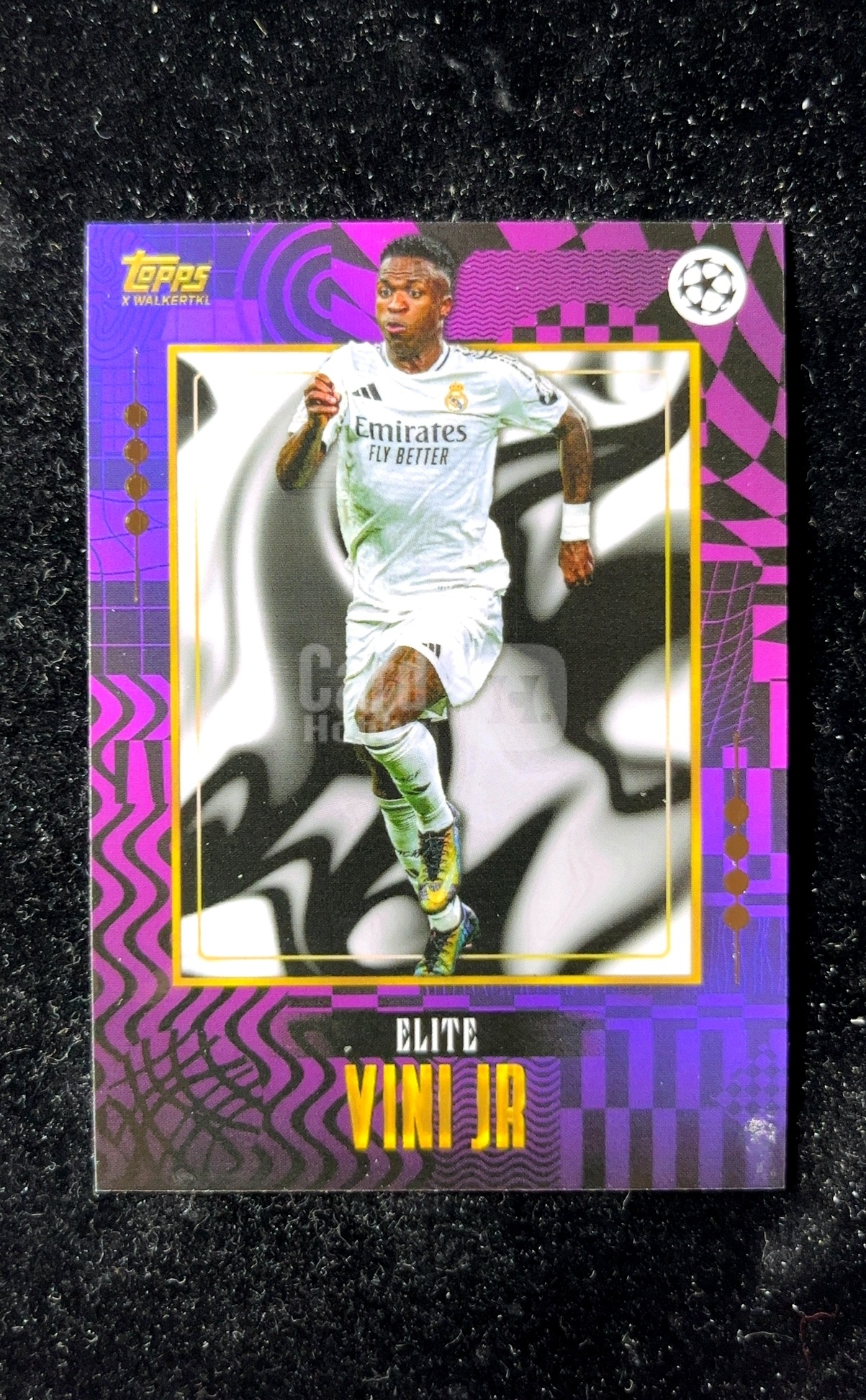 【小白1%代卖】2024 Topps X WALKERTKL 黄金盒 Elite 精英特卡 Vini Jr 维尼修斯·儒尼奥尔 凑套必备 极具价值 0605