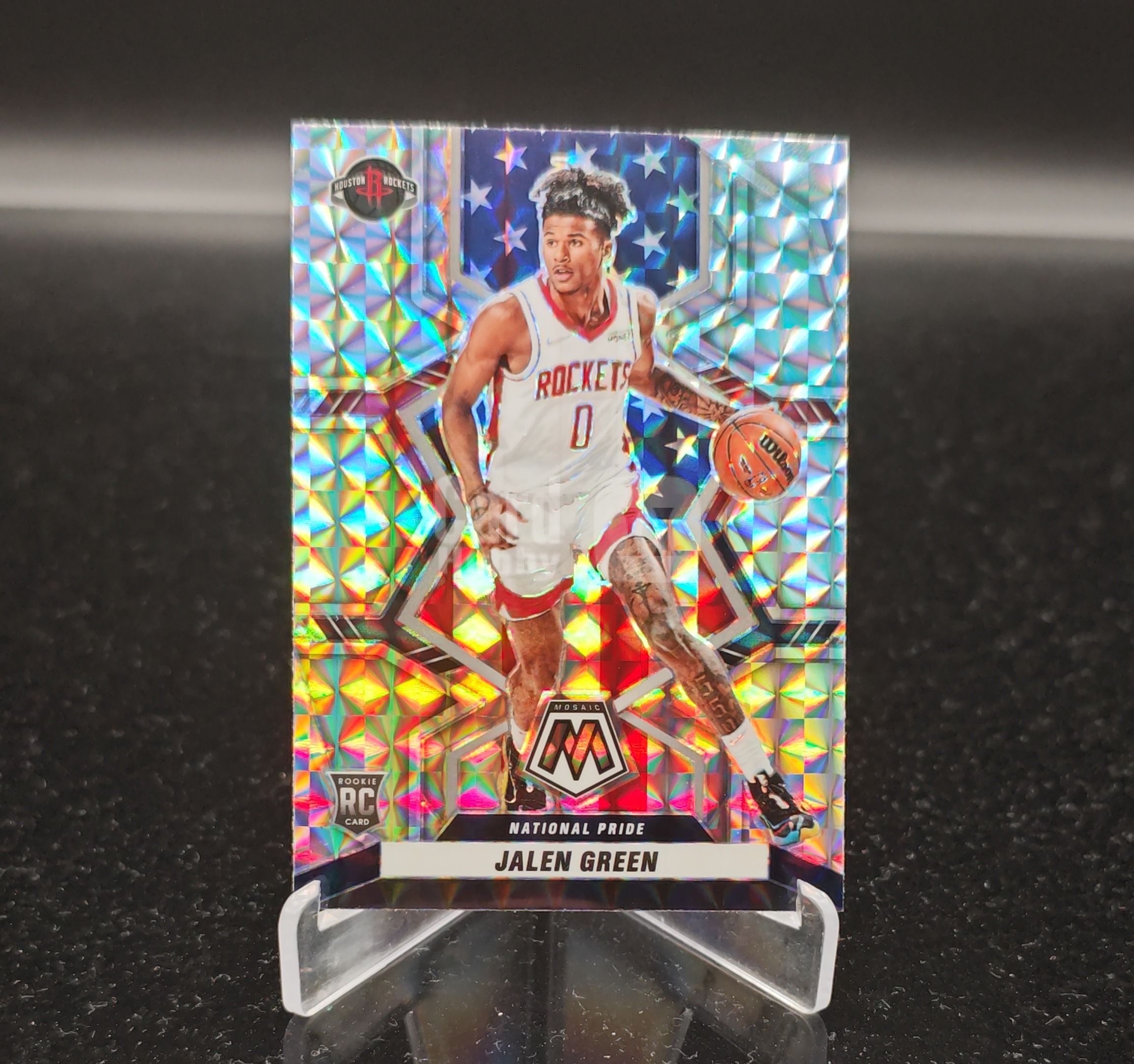 2021-22 Panini Mosaic Jalen Green RC #259 帕尼尼 马赛克 风雪哥 杰伦格林 新秀 休斯顿火箭 卡品如图