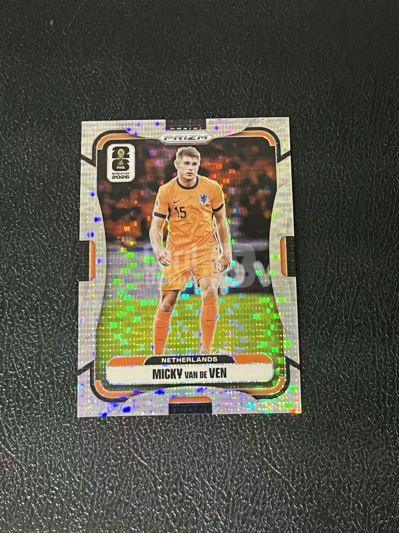2026 Panini World Cup Prizm micky van de ven 范德文 热刺 脉冲折 荷兰 世界杯 银折 实卡精美 卡品如图 LA-5