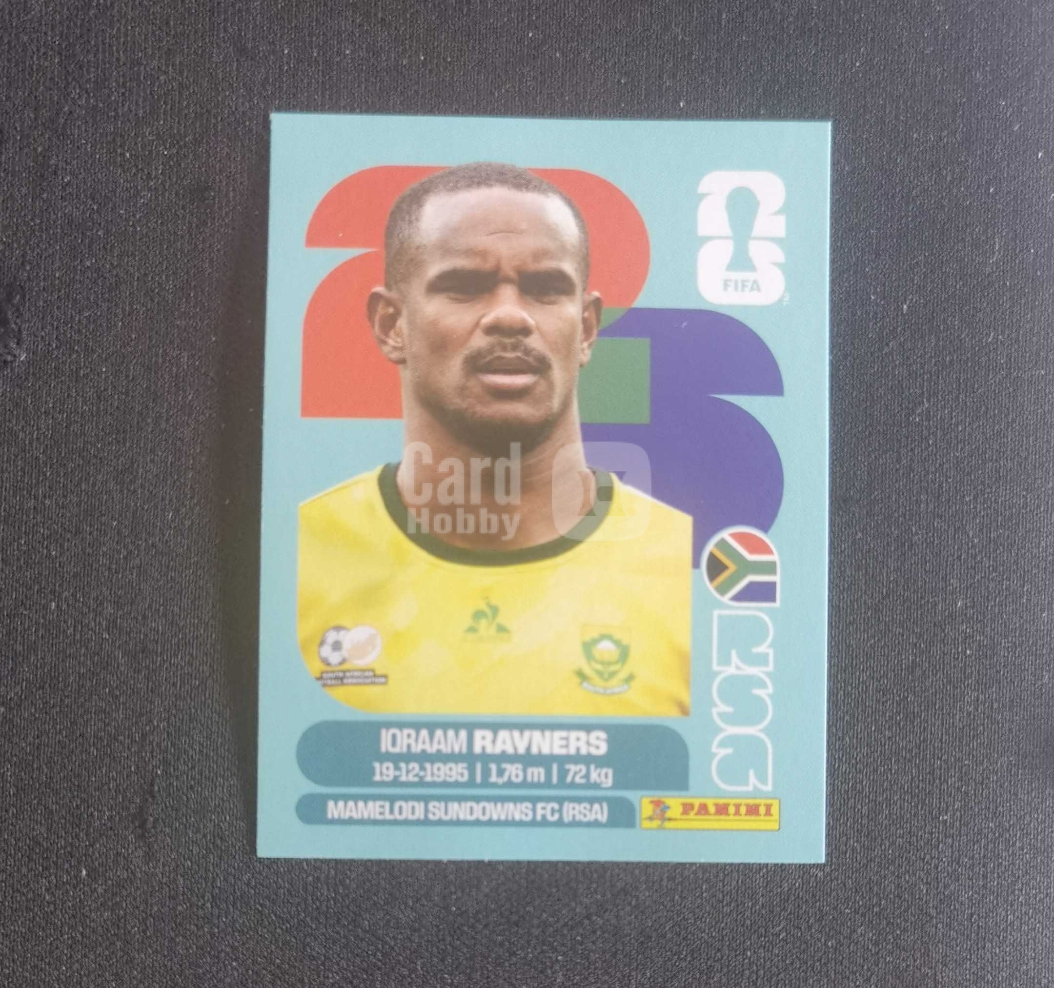 2026 Panini 世界杯贴纸 Iqraam Rayners 南非🇿🇦 RSA18 通行卡品 无限累计