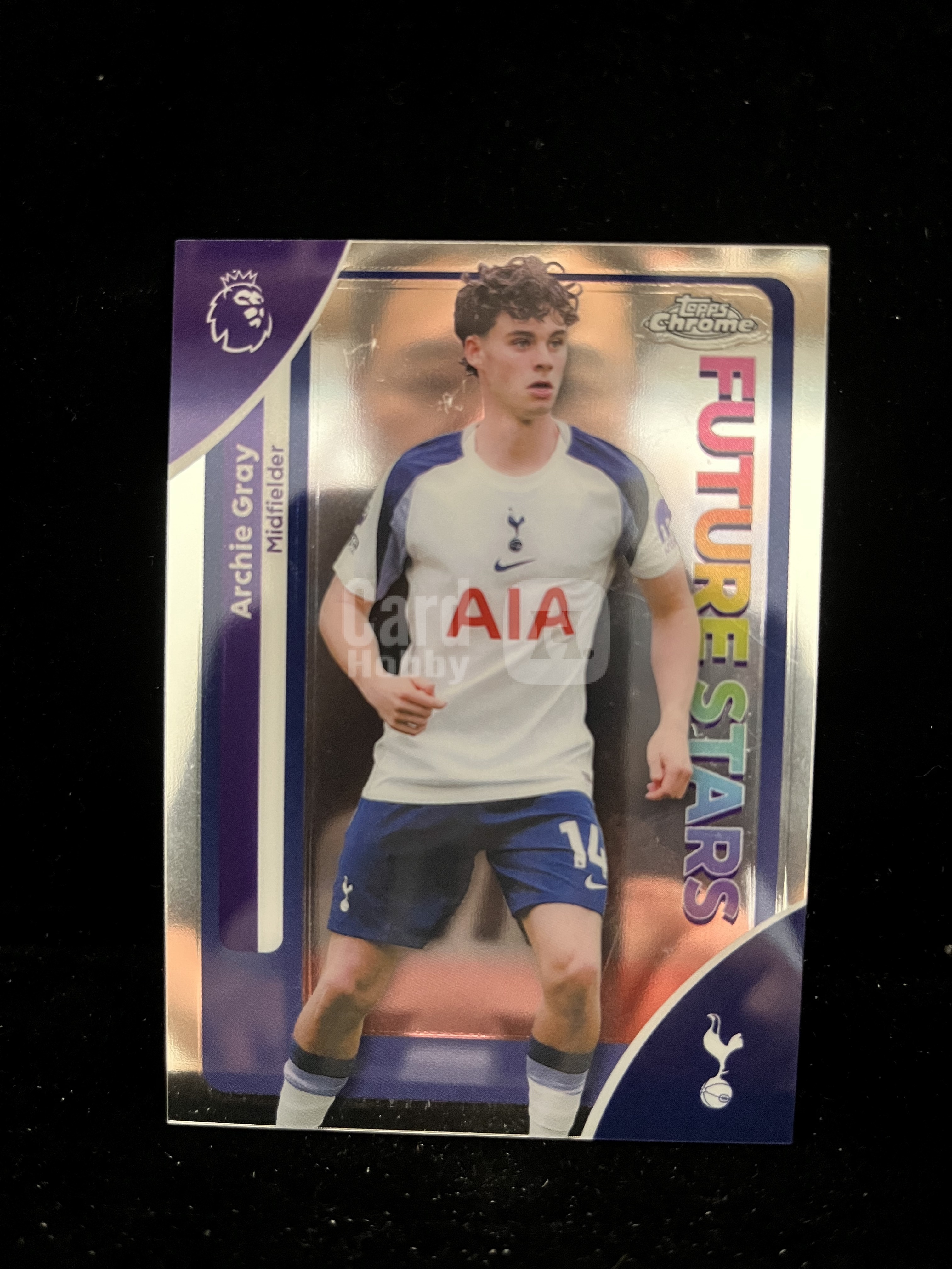 免费代拍 2025 Topps Chrome 英超 阿奇·格雷 Archie Gray 卡品如图#E123