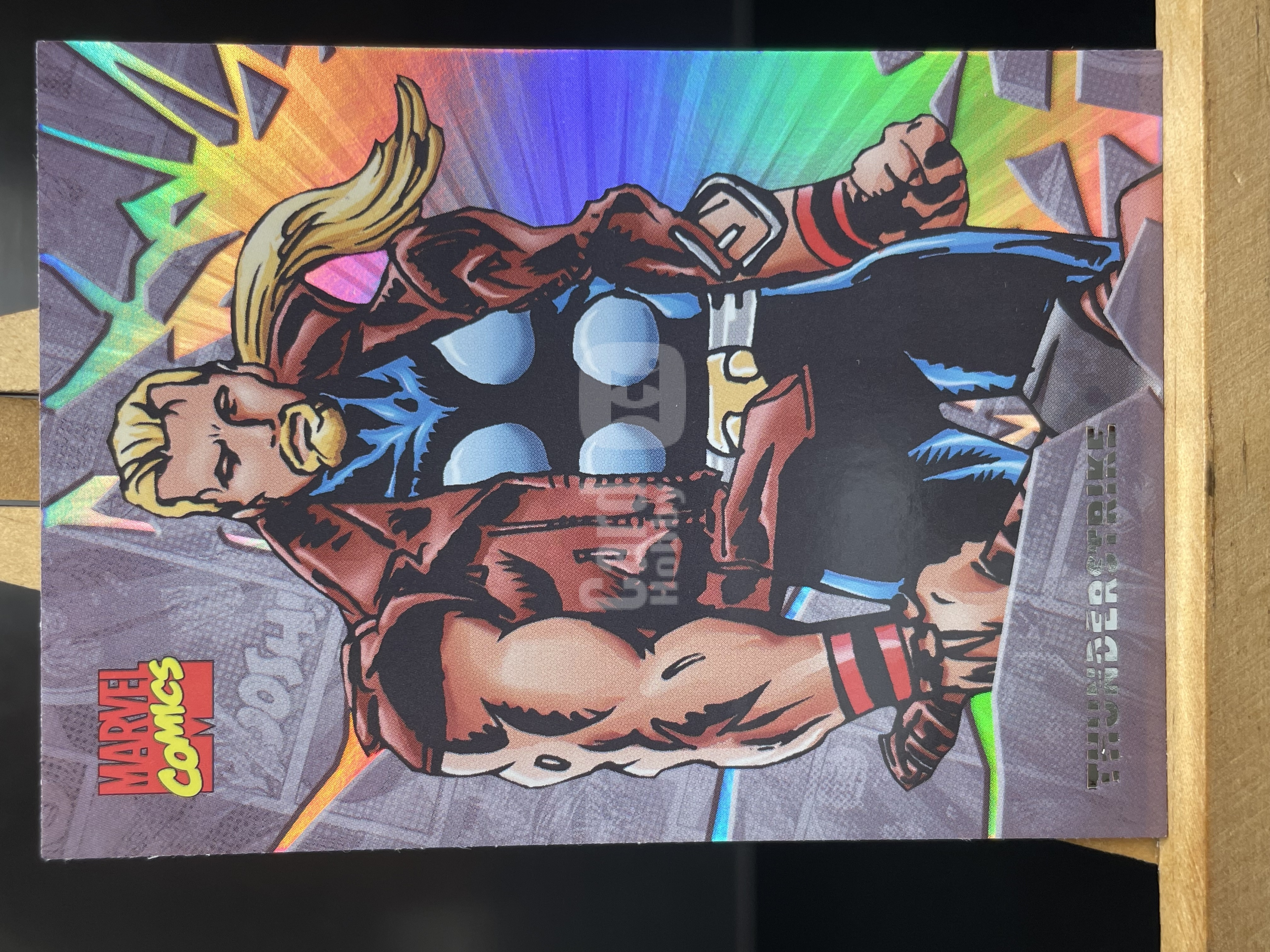 (T1)2023 漫威 FINDNG CARD MARVEL 折射 雷霆战士 实卡好看 收藏凑套必备 卡品如图 !!!