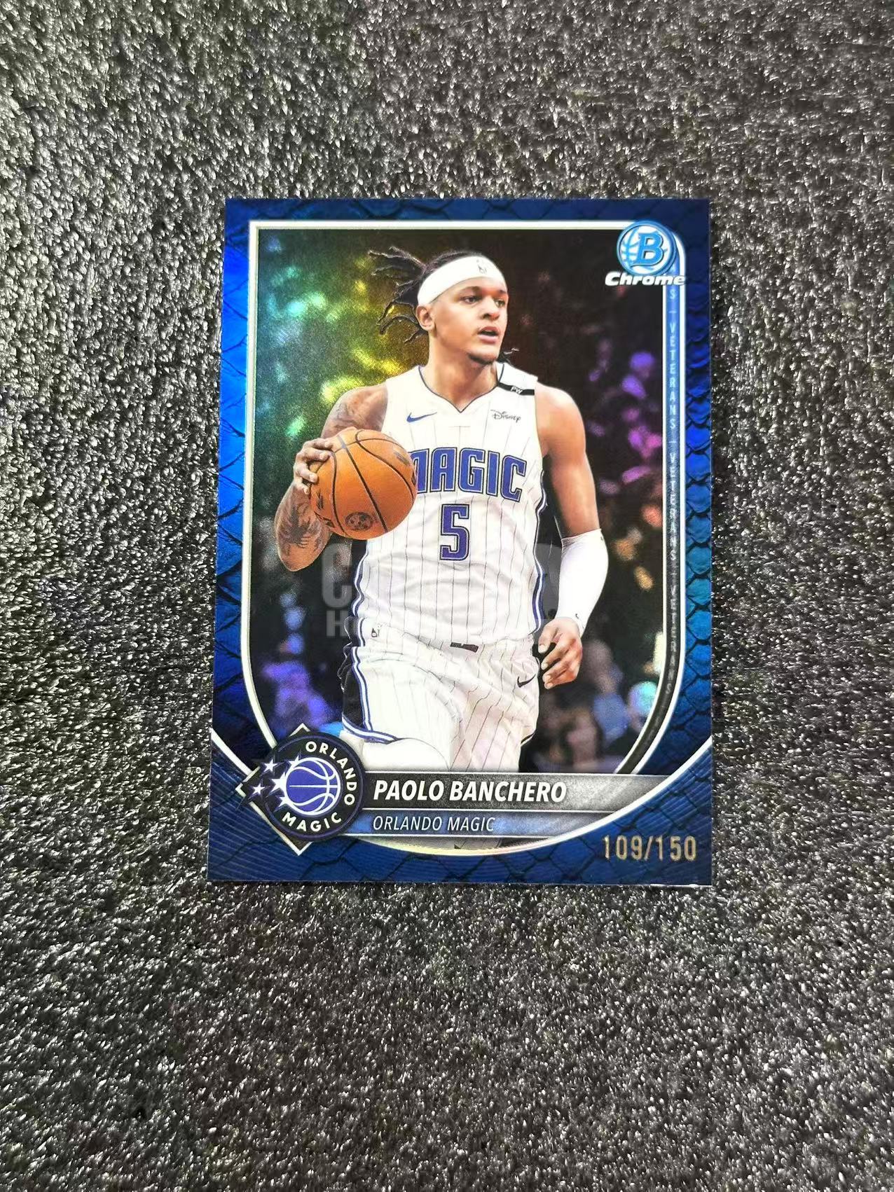 Basketball ‌2026 Topps bowman 保罗 班凯罗 Paolo Banchero 班切罗 150编 折射 NBA 美职篮 卡品如图 瑕疵如图 非常好看 值得收藏 B1G610