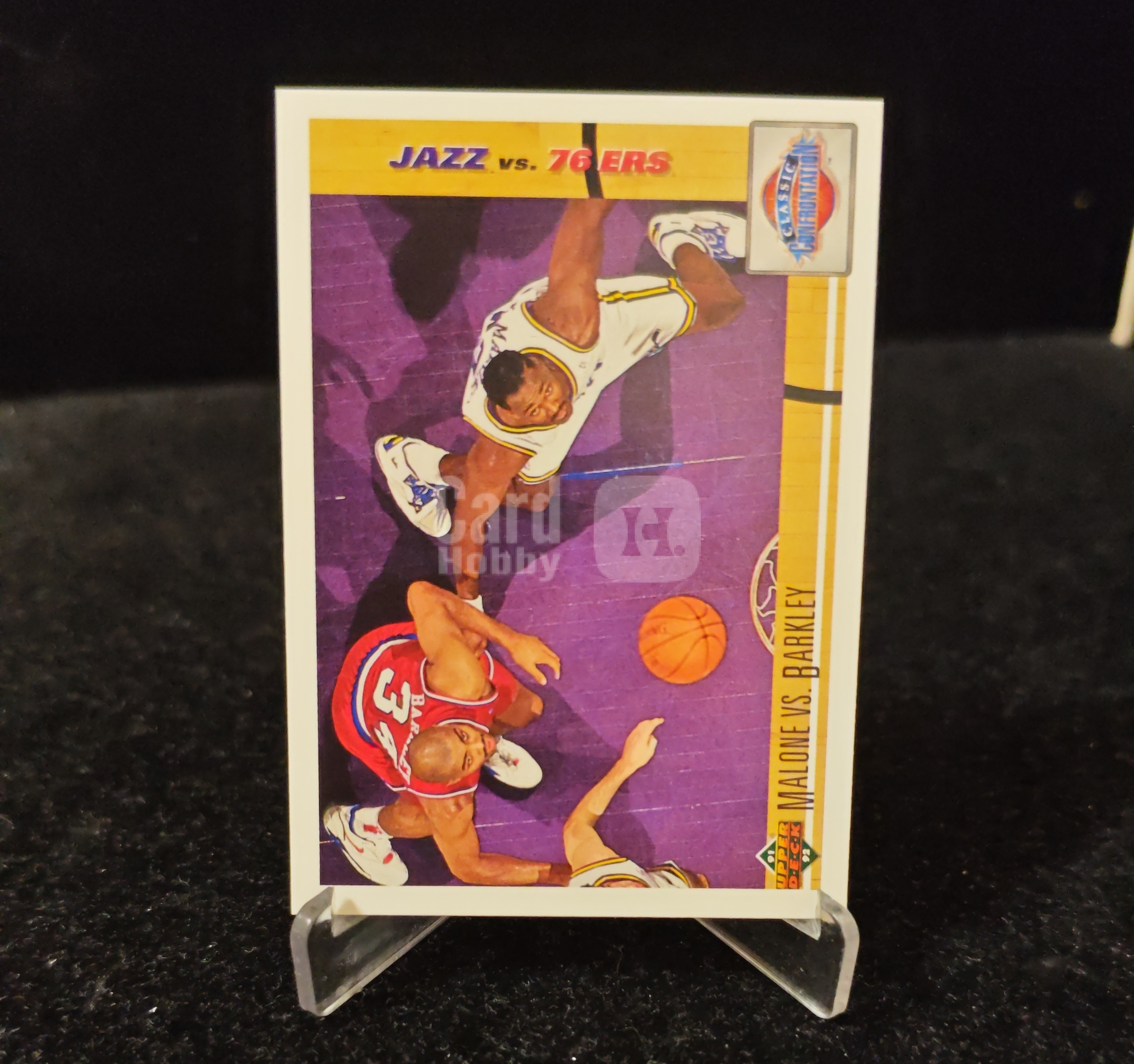 1989 Upper Deck Base Charles Barkley/Karl Malone #31 查尔斯巴克利 卡尔马龙 对位 卡品如图