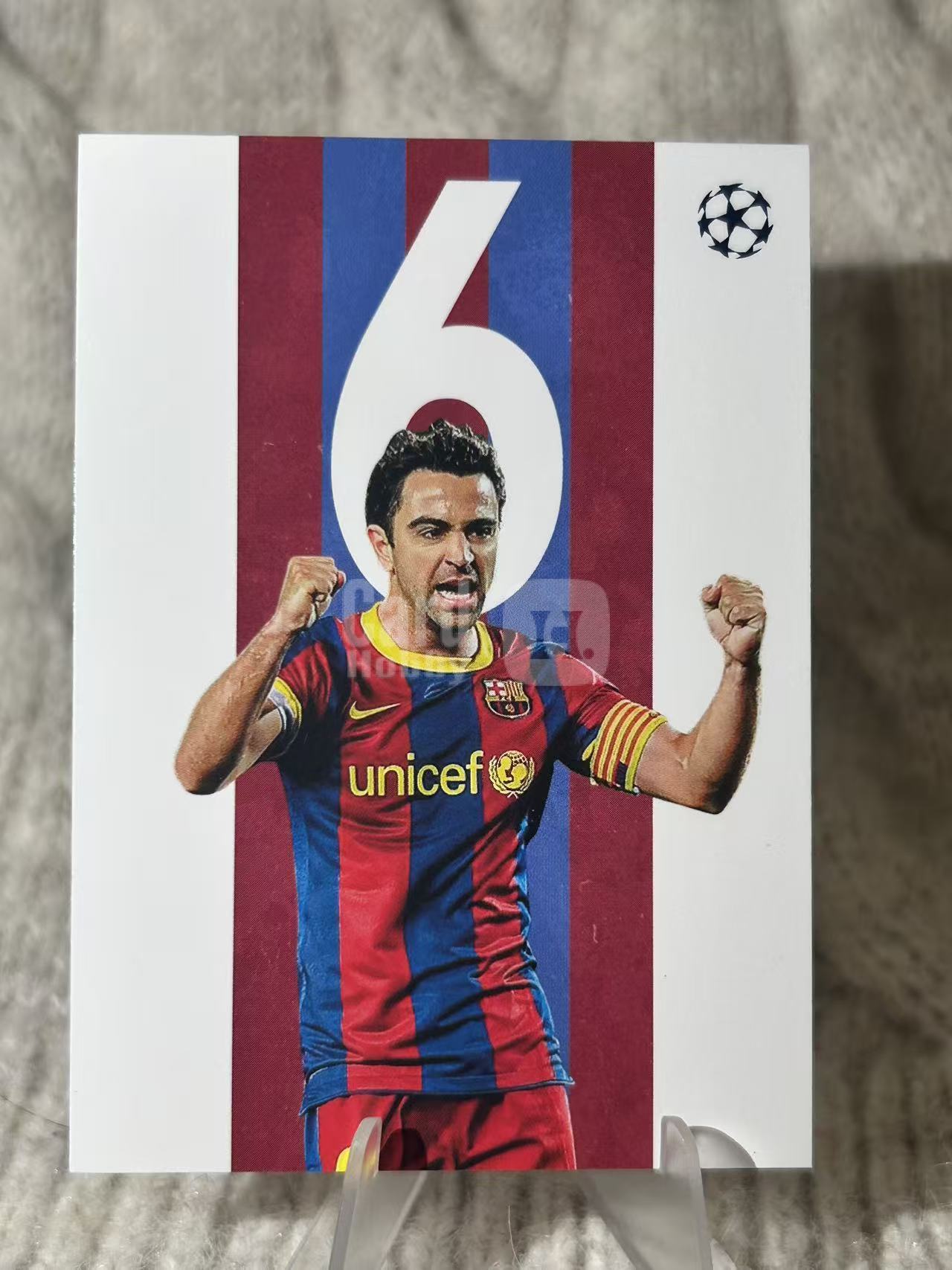 2024 Topps UEFA Champions League Xavi 哈维 - 巴萨传奇中场西班牙名宿 中场大脑 传球调度顶级 球队攻防枢纽 凑套必备