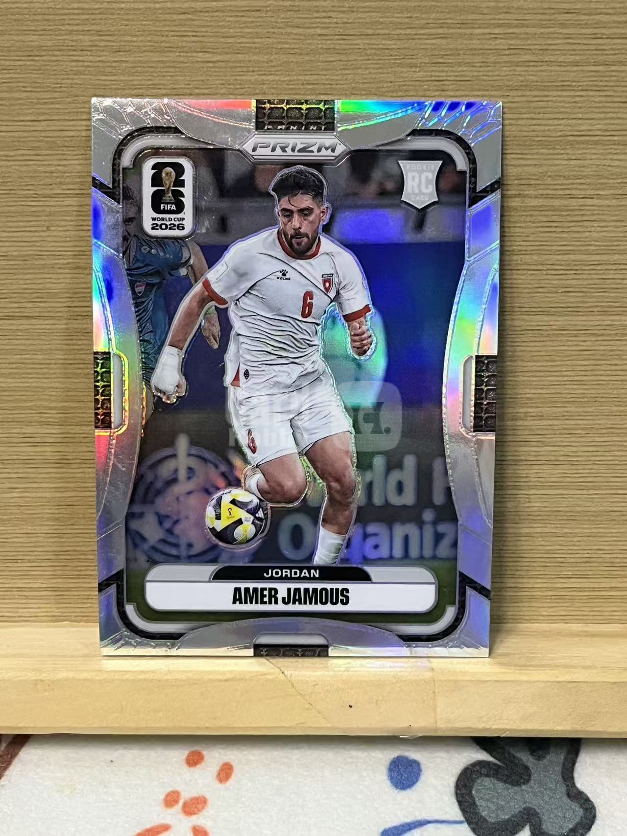 2026 Panini World Cup Prizm amer jamous RC 阿米尔 贾穆斯 新秀 约旦 银折 世界杯 实卡精美 卡品如图 LA-1