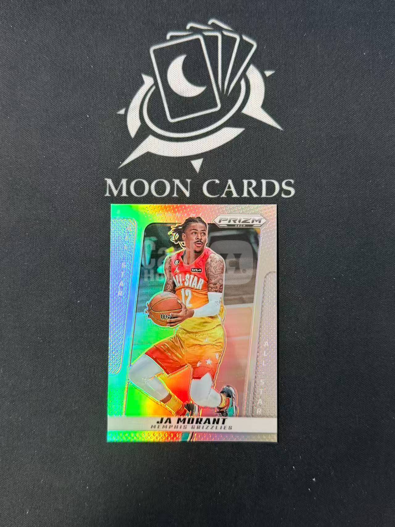 【梦卡拍卖】2024-25 Panini Prizm Ja Morant DECA 贾 莫兰特 灰熊 全明星 银折 PZ 细节如图 #DD# A99