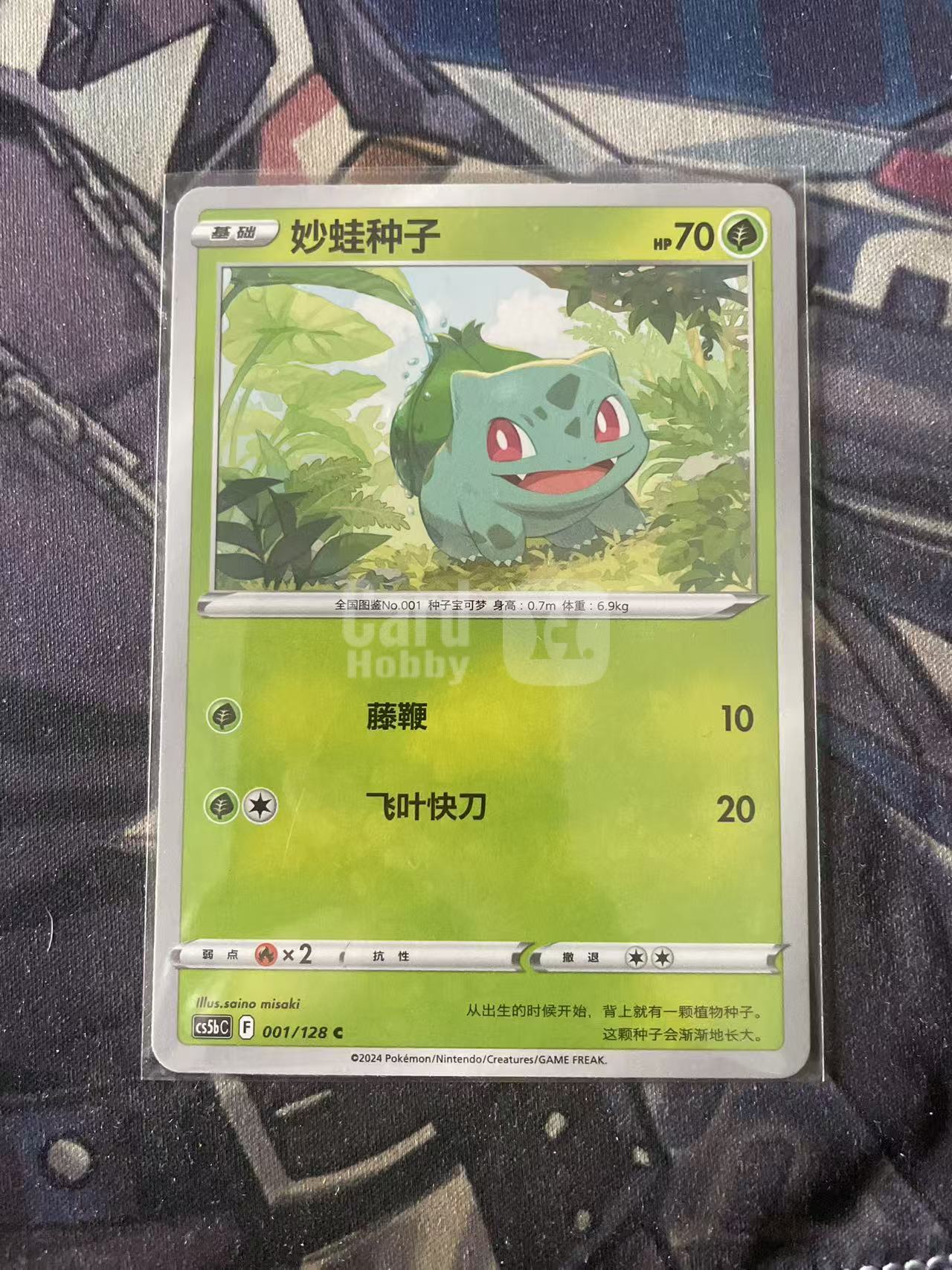 2024 Pokemon TCG 1 妙蛙种子 chs 宝可梦 简中 木水拍卖 204