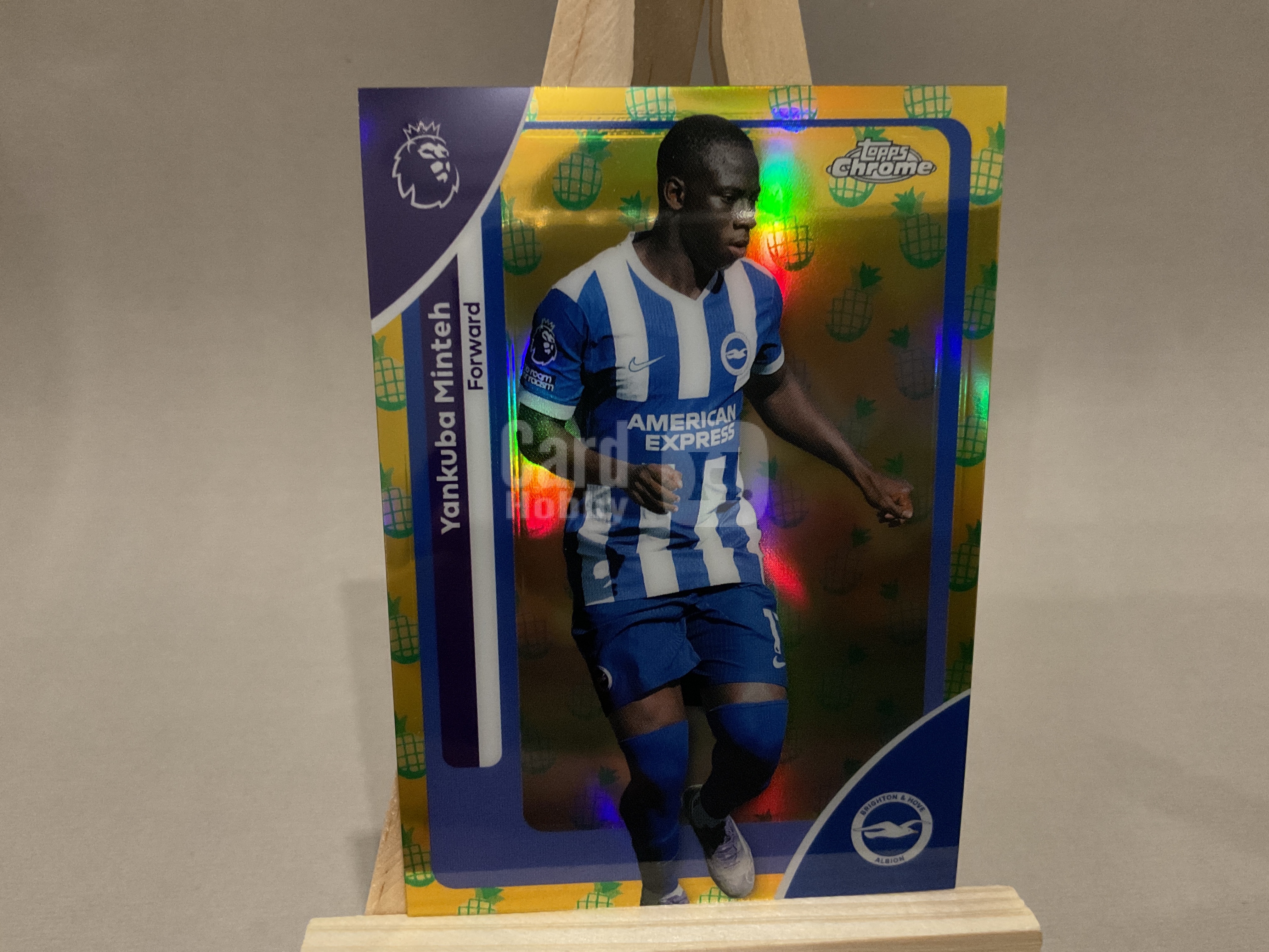 2026 Topps Chrome Yankuba Minteh #47 菠萝折 布赖顿