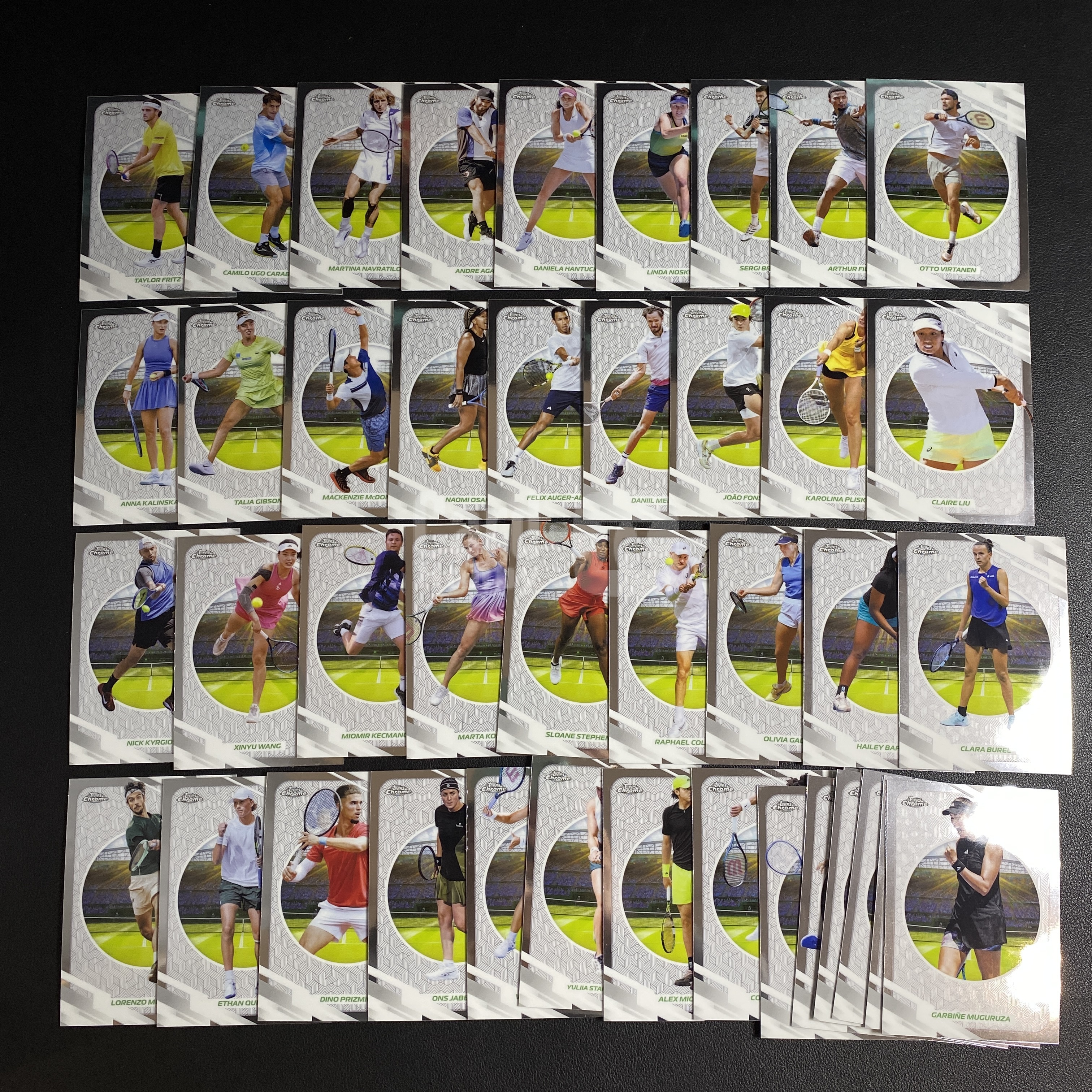 【伦子】2026 TOPPS CHROME 网球TC 王欣瑜 穆古鲁扎 辛纳 费雷尔等热门球员 多张 RC 新秀 打包LOT 星星02
