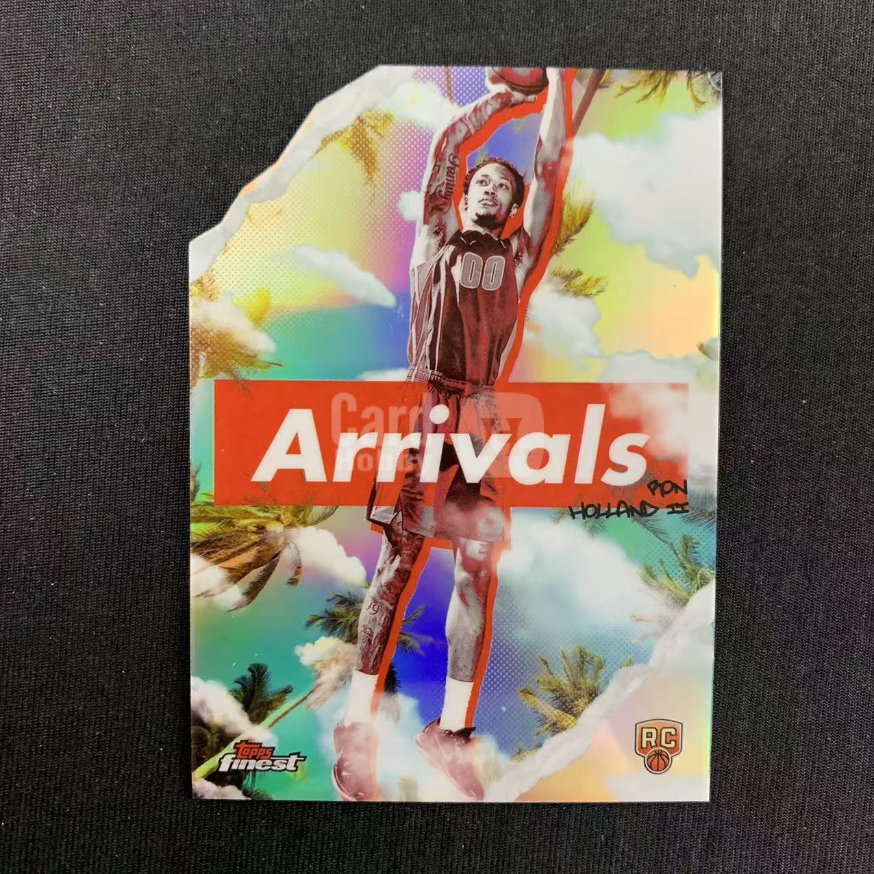 【乐多拍卖】2025 Topps Finest Ron Holland II RC 罗恩 霍兰德二世 活塞 新秀 Arrivals 异形 银折 收藏必备154