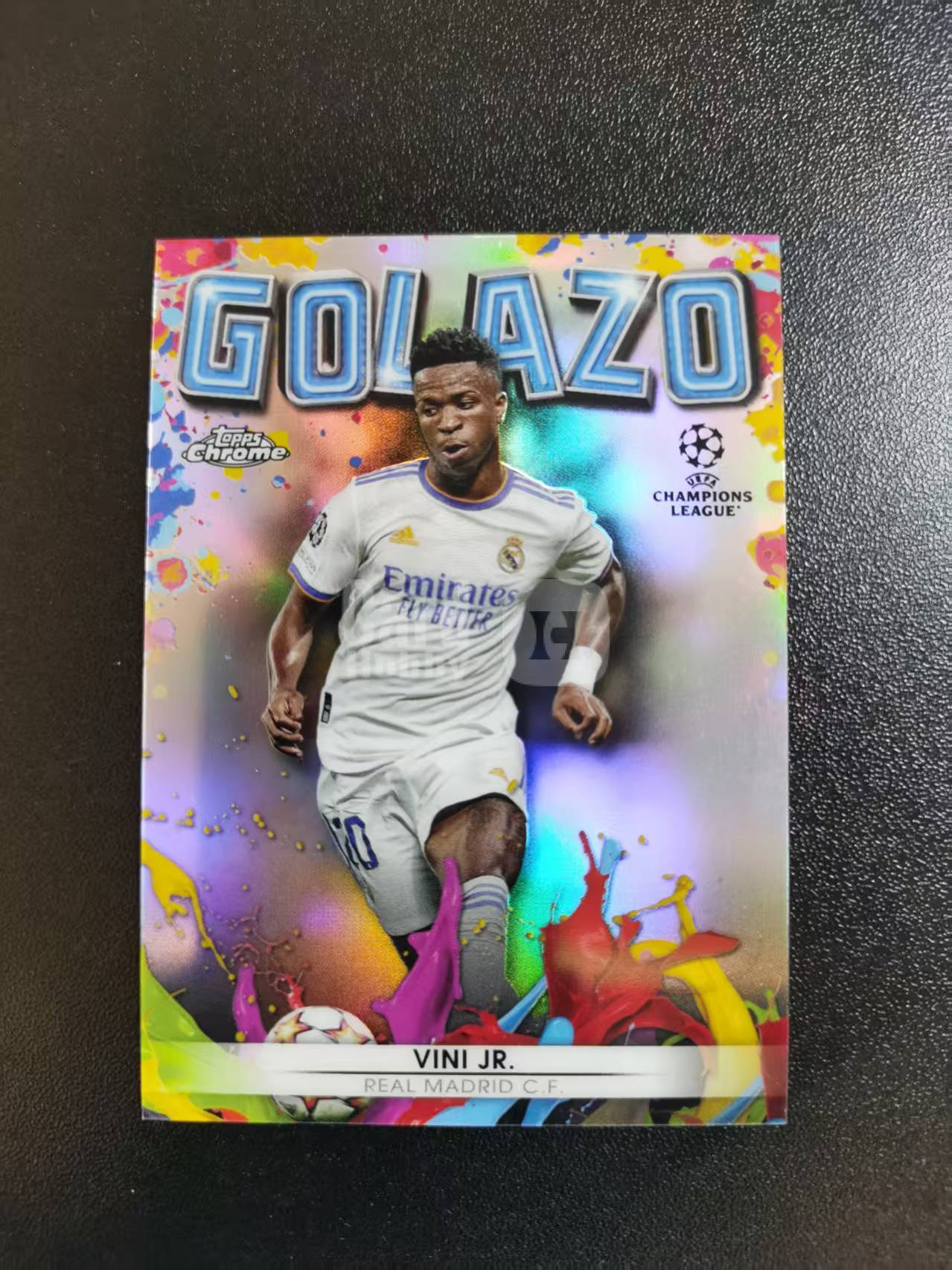 2022 Topps Chrome Vini Jr. 小熊 维尼修斯 皇家马德里 欧冠TC 折射 收藏凑套 卡品如图 免费代拍AKJ