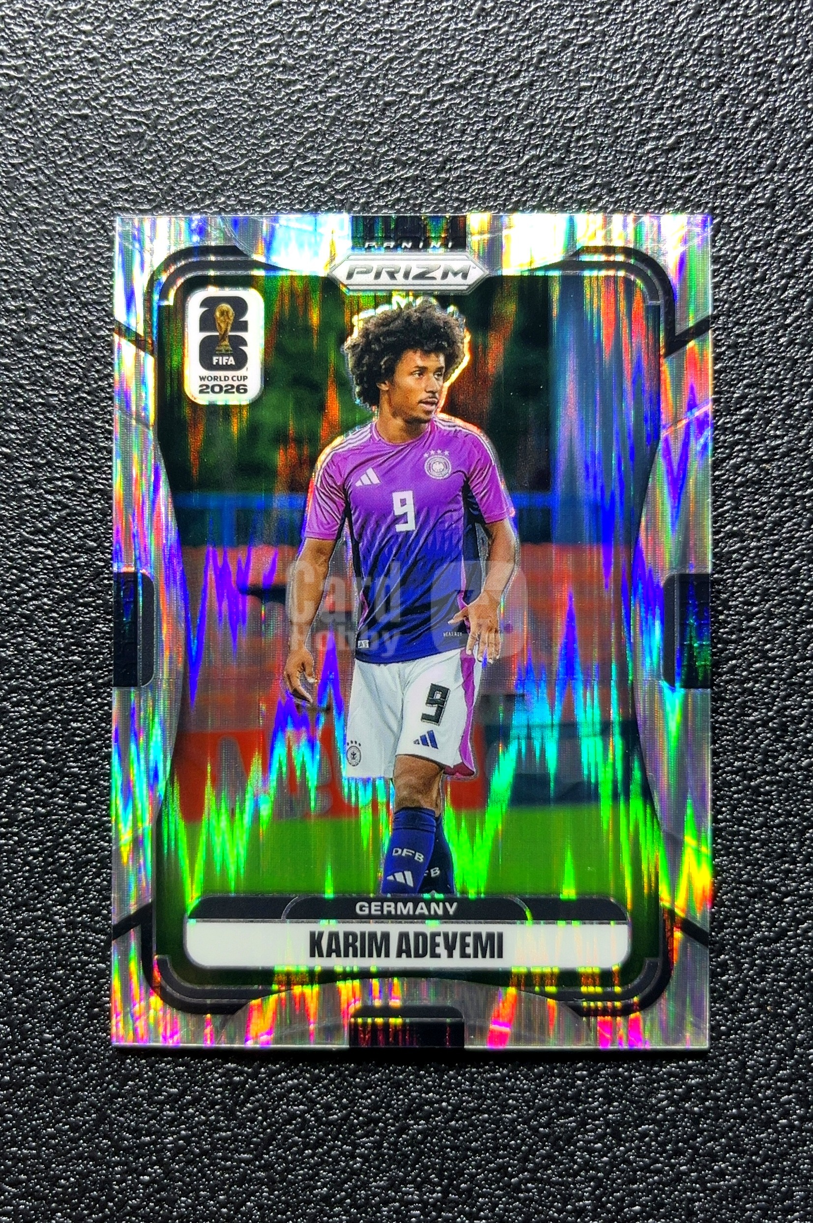 【小白1%代卖】2026 Panini Prizm Karim Adeyemi 卡里姆·阿德耶米 卡品如图 高价值 #55 Germany 德国 0809