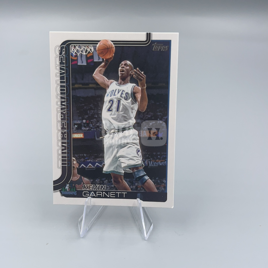 2025 Topps Topps Kevin Garnett 【顺丰速运 只合并不累计】TOPPS 狼王 加内特 base J