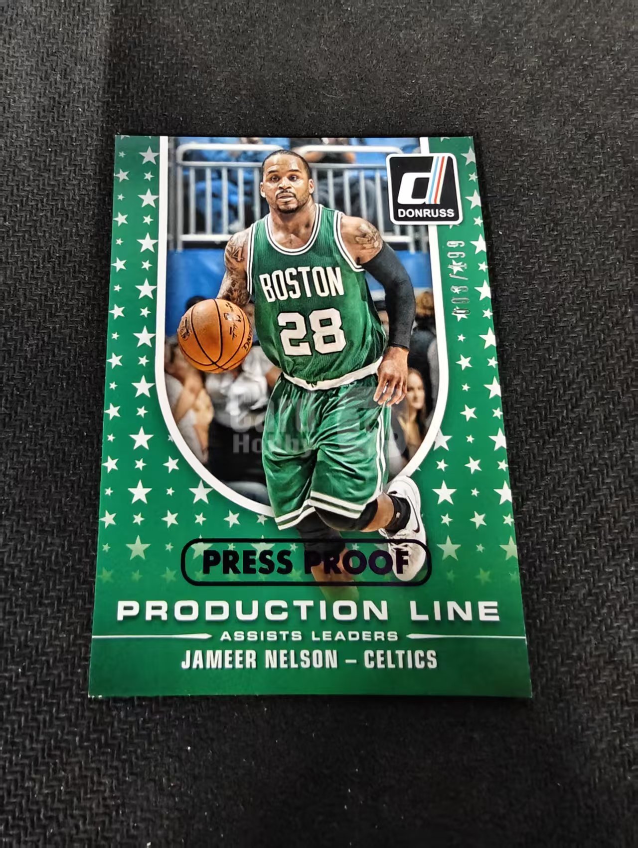 2014-15 panini Donruss jameer nelson 杜蕾斯 凯尔特人 尼尔森 特卡 199编 划痕 边角瑕疵