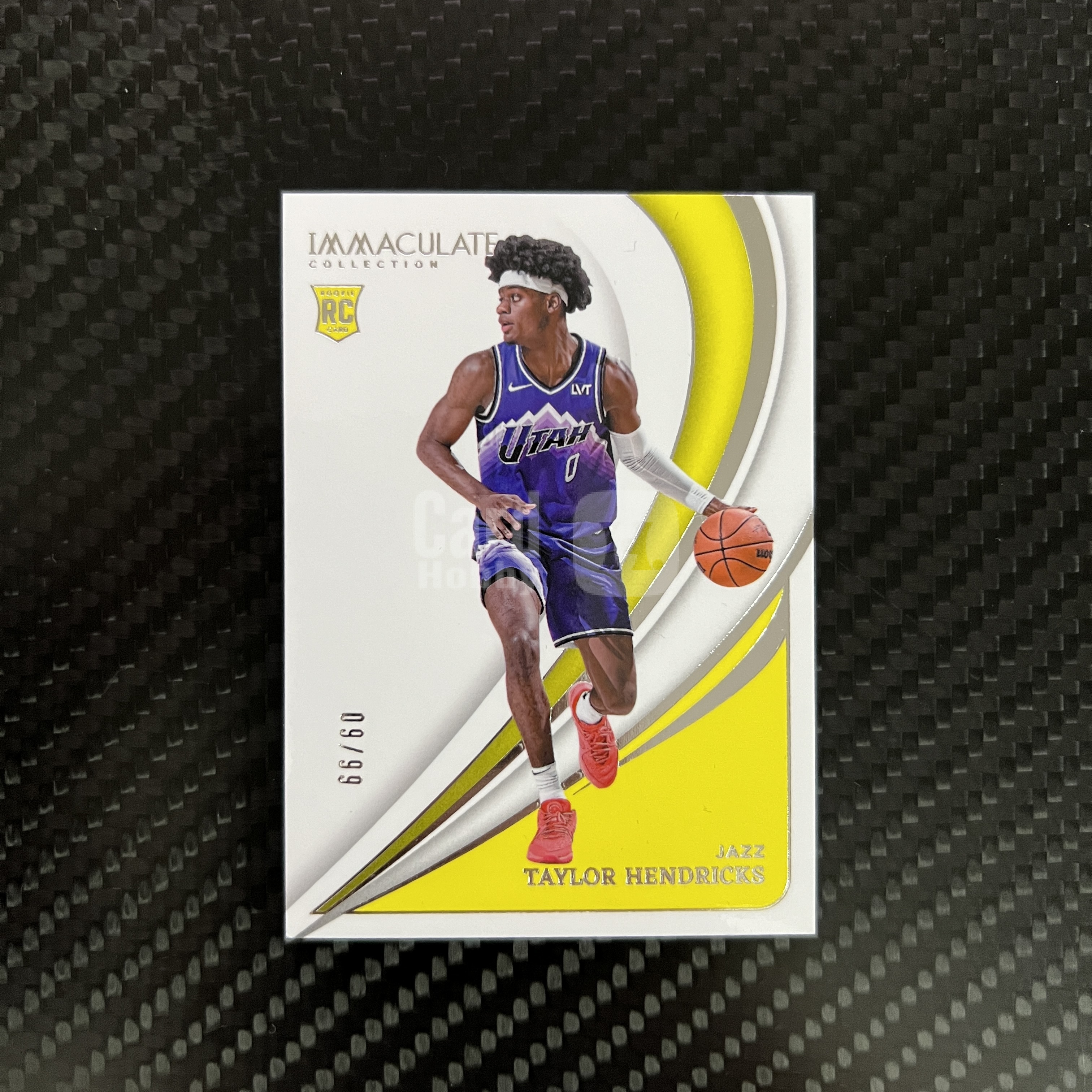 2023-24 Panini Immaculate Taylor Hendricks RC 【杰克森拍卖】泰勒 亨德里克斯 爵士 新秀 99编 有瑕疵 介意勿拍 朱迪