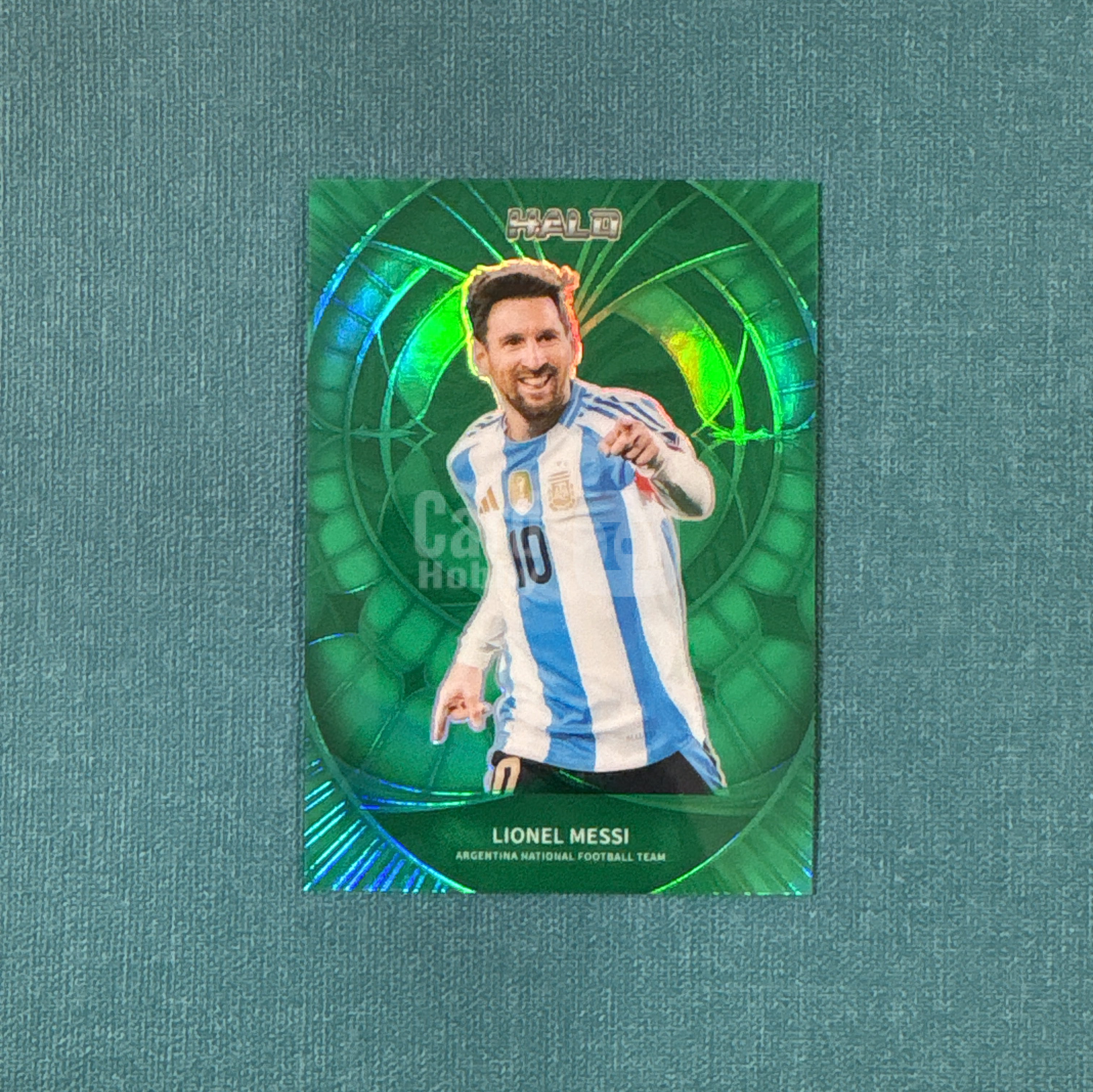 2025 Herock Halo 闹翻天 阿根廷队盒 Lionel Messi 梅西 50/75编 绿折 巴塞罗那 巴萨 卡品如图 XQY