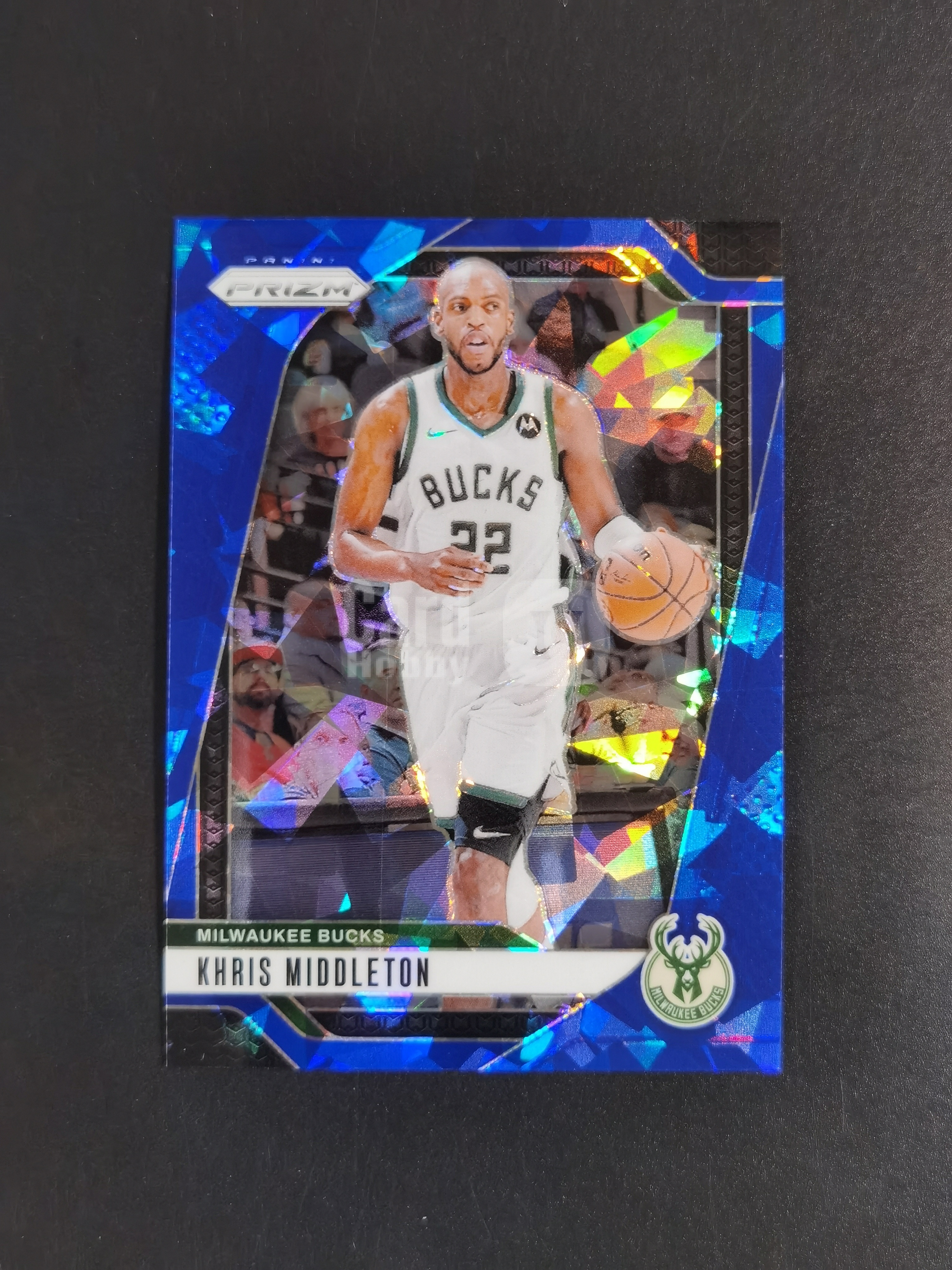2024-25 Panini Prizm Khris Middleton 克里斯 米德尔顿 125编 蓝碎冰折 卡品如图 专收必备