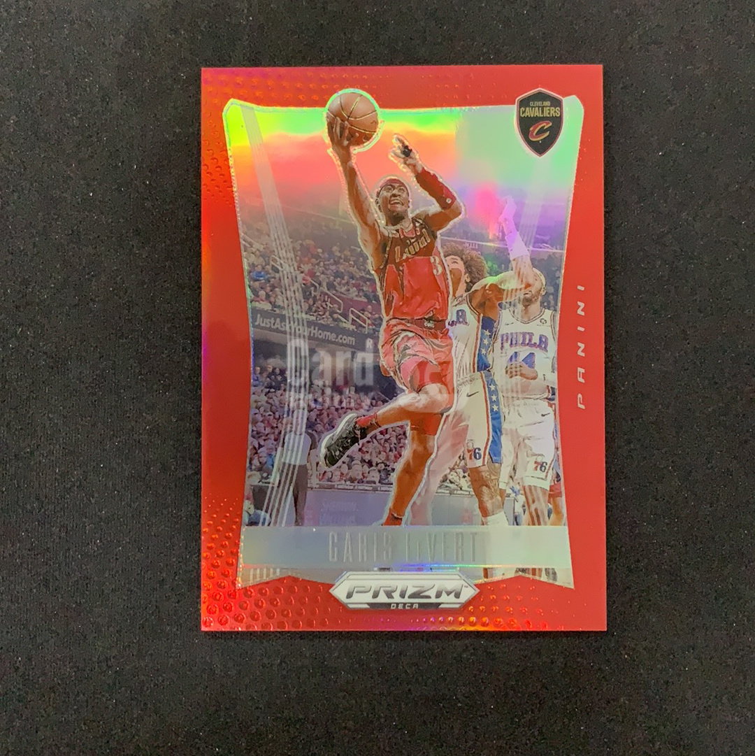 2023-24 Panini Prizm Caris LeVert 【SC拍卖】pz deca 骑士 勒夫特 129/199编 红折 收藏必备(兔哥)