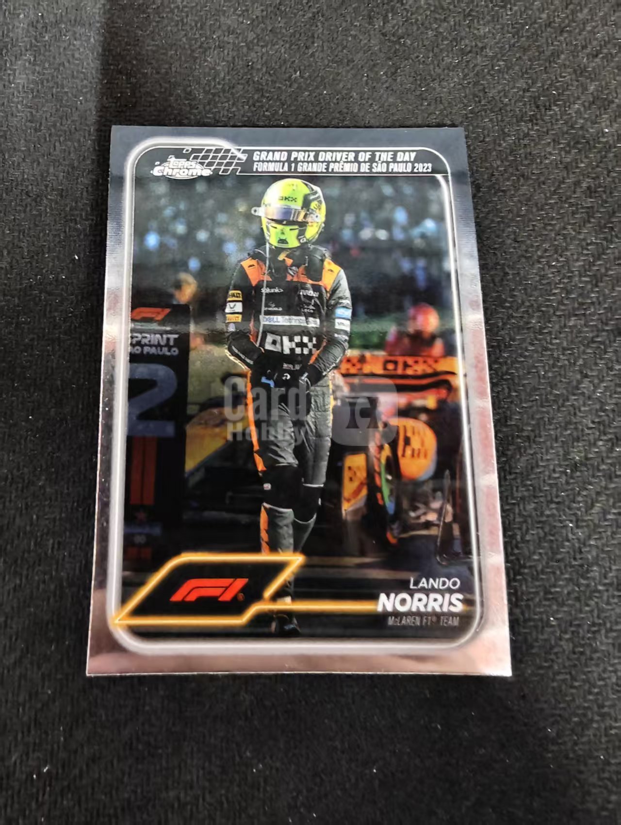 2024 Topps Chrome F1 Lando Norris 诺里斯 迈凯伦 划痕 边角瑕疵 #178