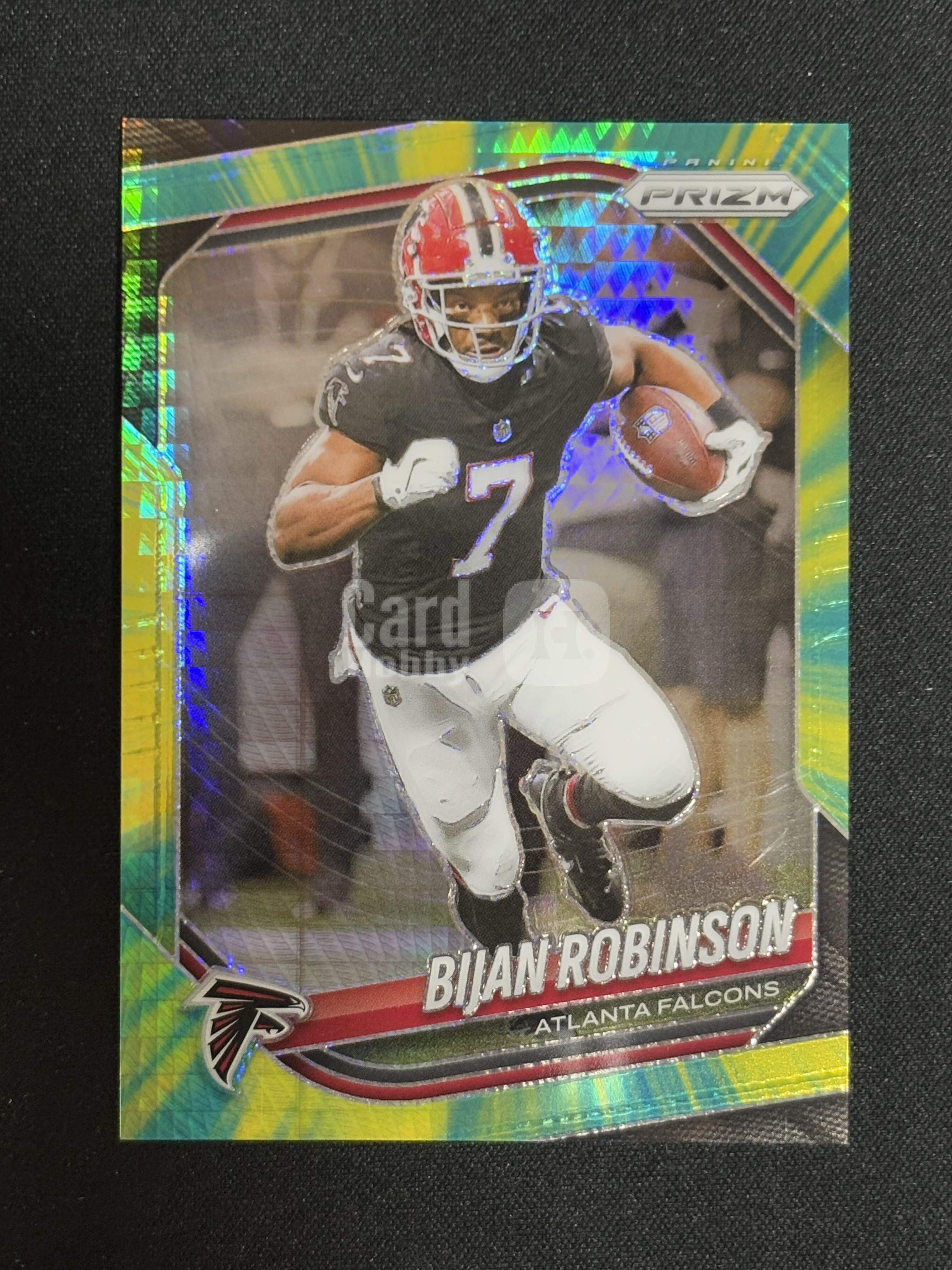 2025 Panini Prizm Bijan Robinson NFL 棒球 猎鹰 比詹 罗宾逊 Hyper折 /200编 卡品如图 - 汤圆
