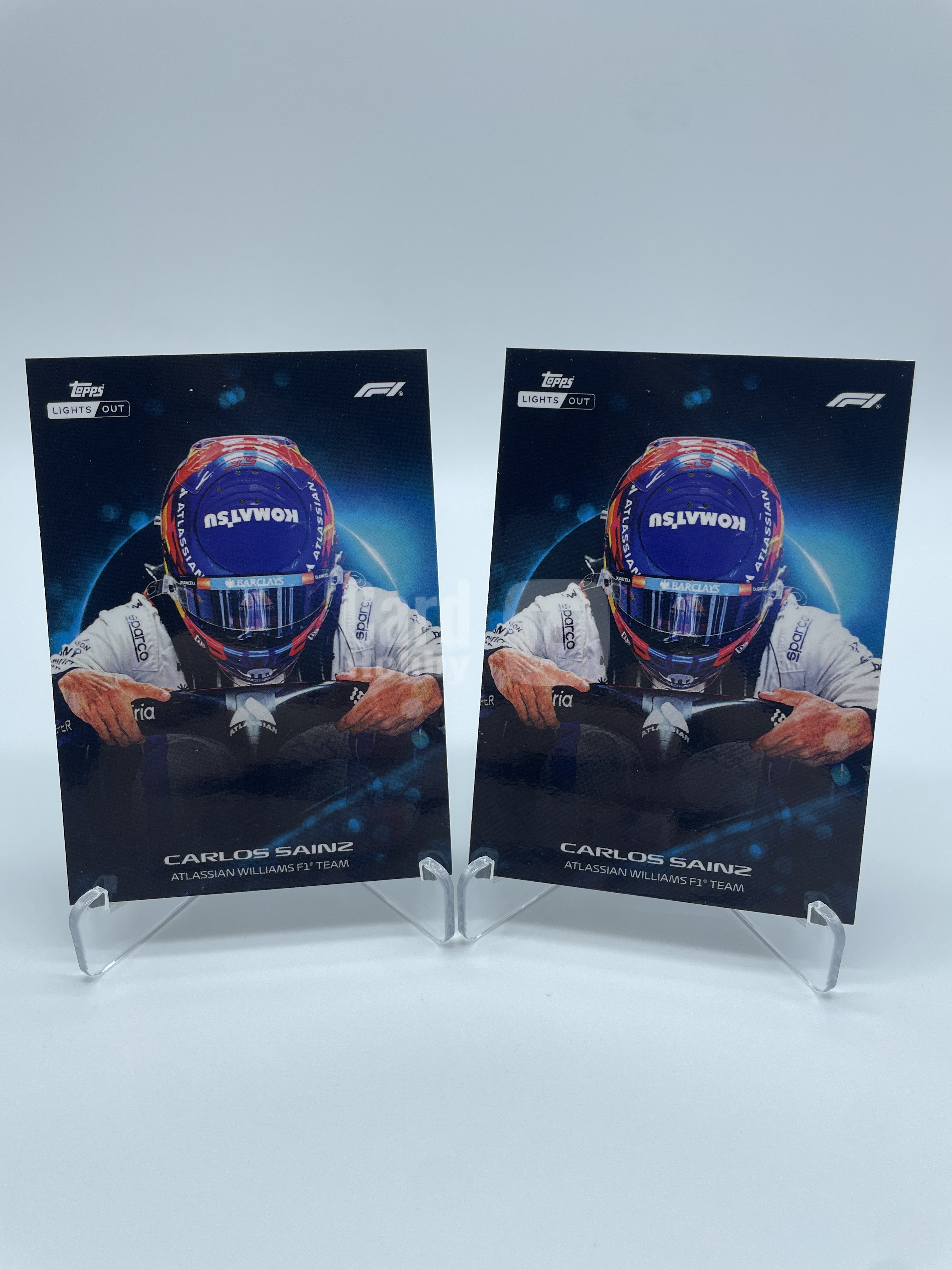 2026 Topps Lights Out Carlos Sainz 【Simple】F1 熄灯 洛斯 塞恩斯 威廉姆斯 Halo 特卡 2张打包 lot 凑套必备 不保卡品