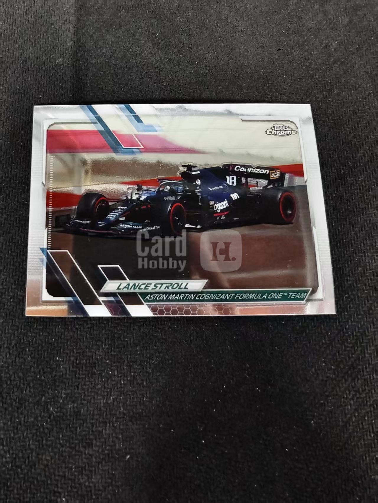 2021 Topps Chrome F1 Lance Stroll 兰斯 斯托尔 划痕 边角瑕疵 #103