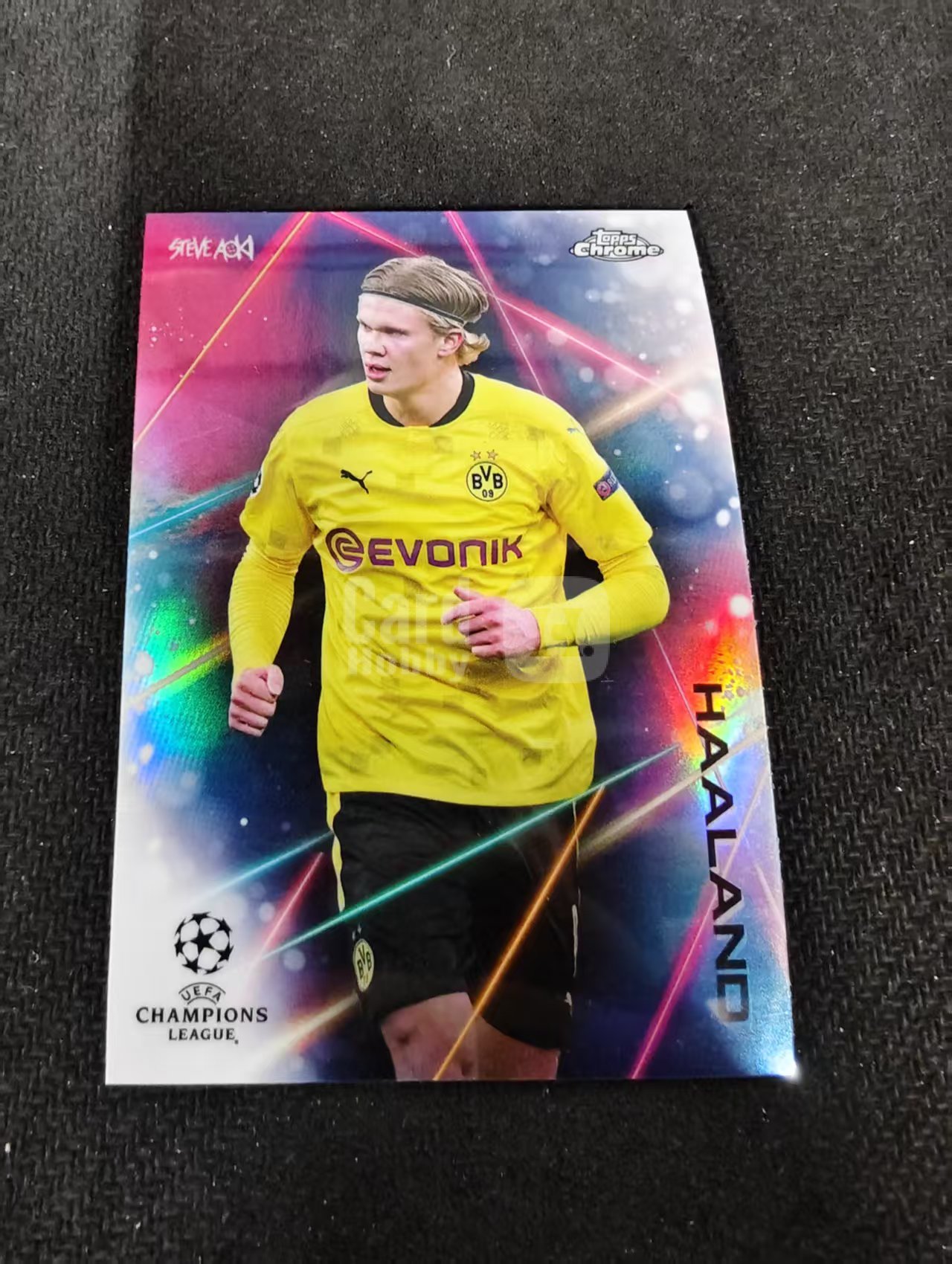 【可合并,不累计】2021 Topps Finest Erling Haaland 欧冠 多特 哈兰德 银折 不保卡品 介意勿拍